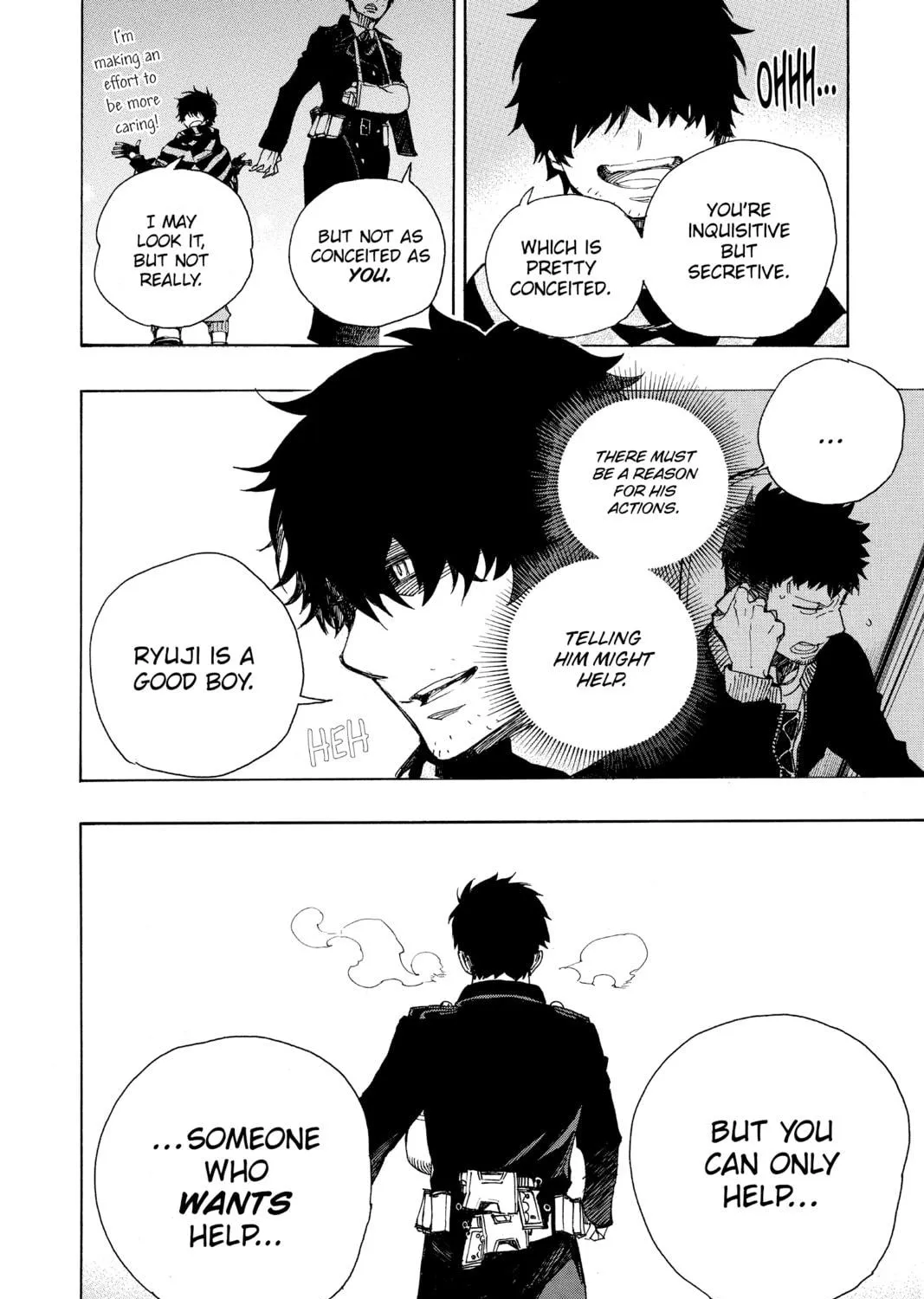 Read Blue Exorcist chapter 92 image 40 on Lezhin