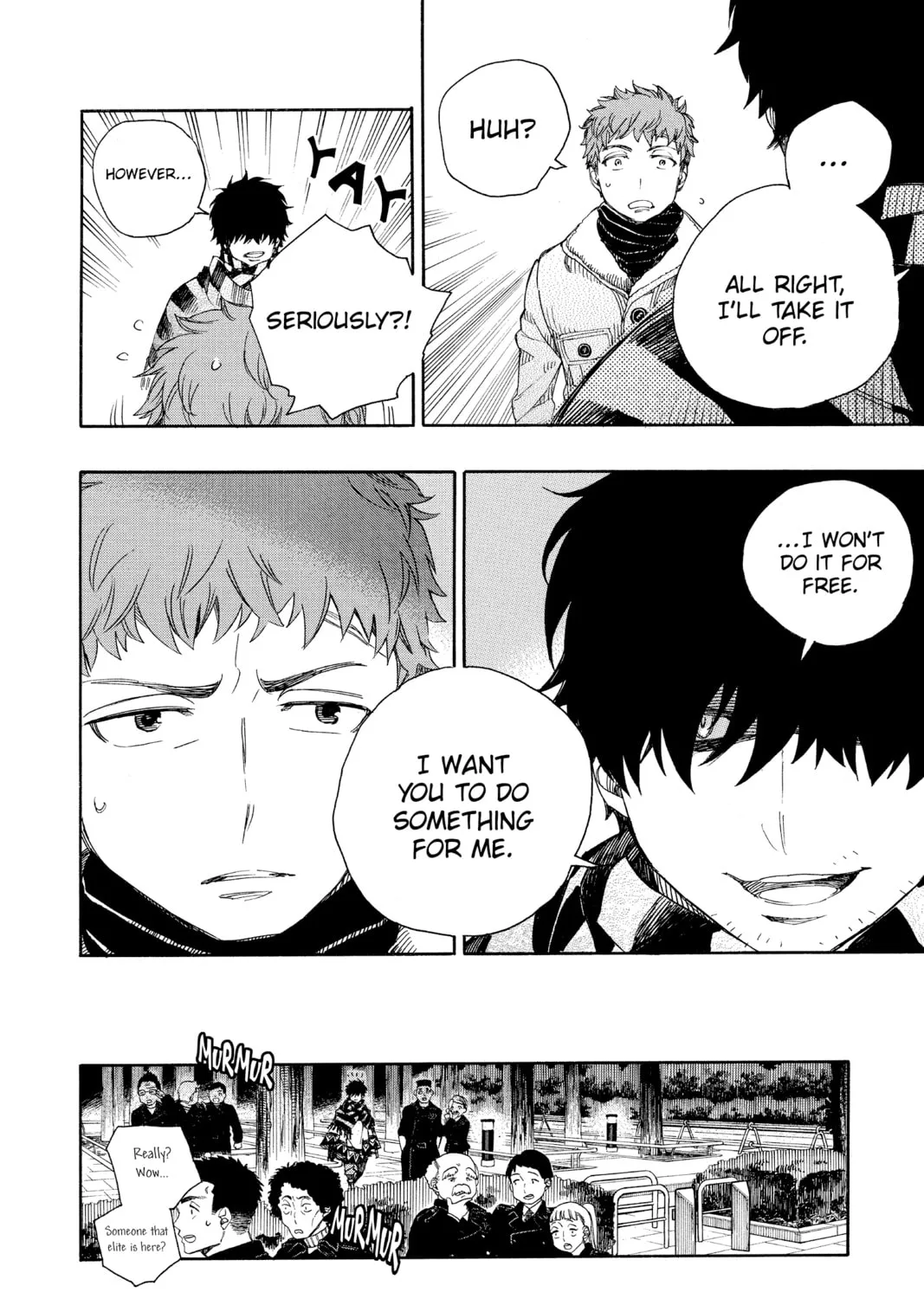Read Blue Exorcist chapter 92 image 44 on Lezhin