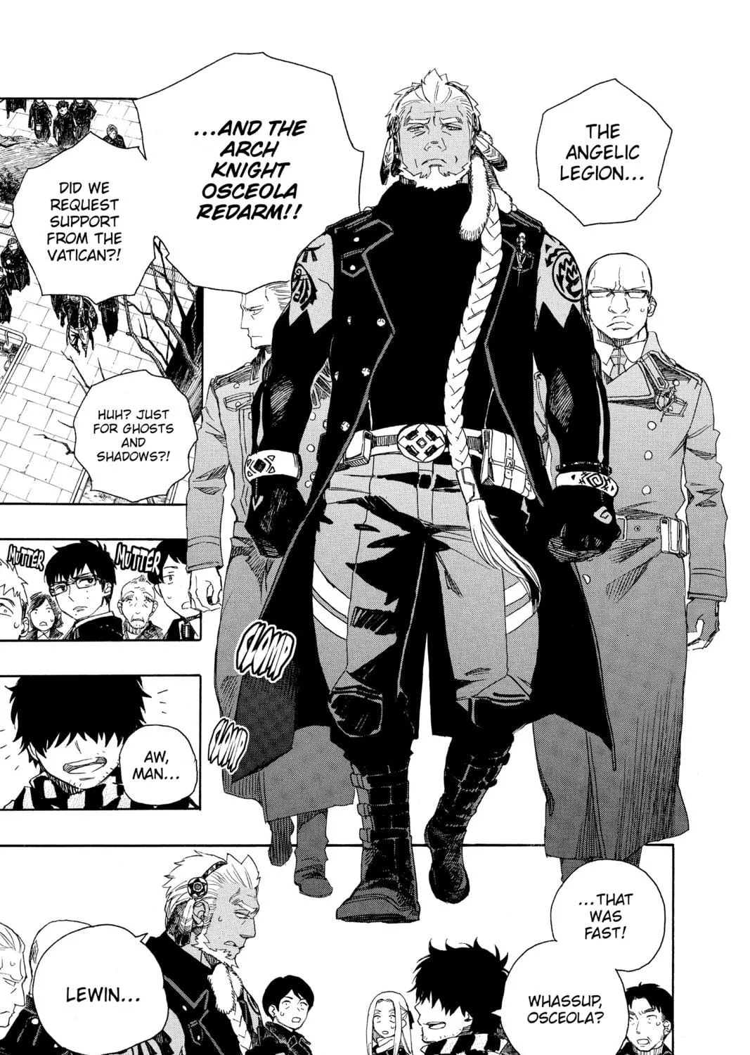 Read Blue Exorcist chapter 92 image 46 on Lezhin