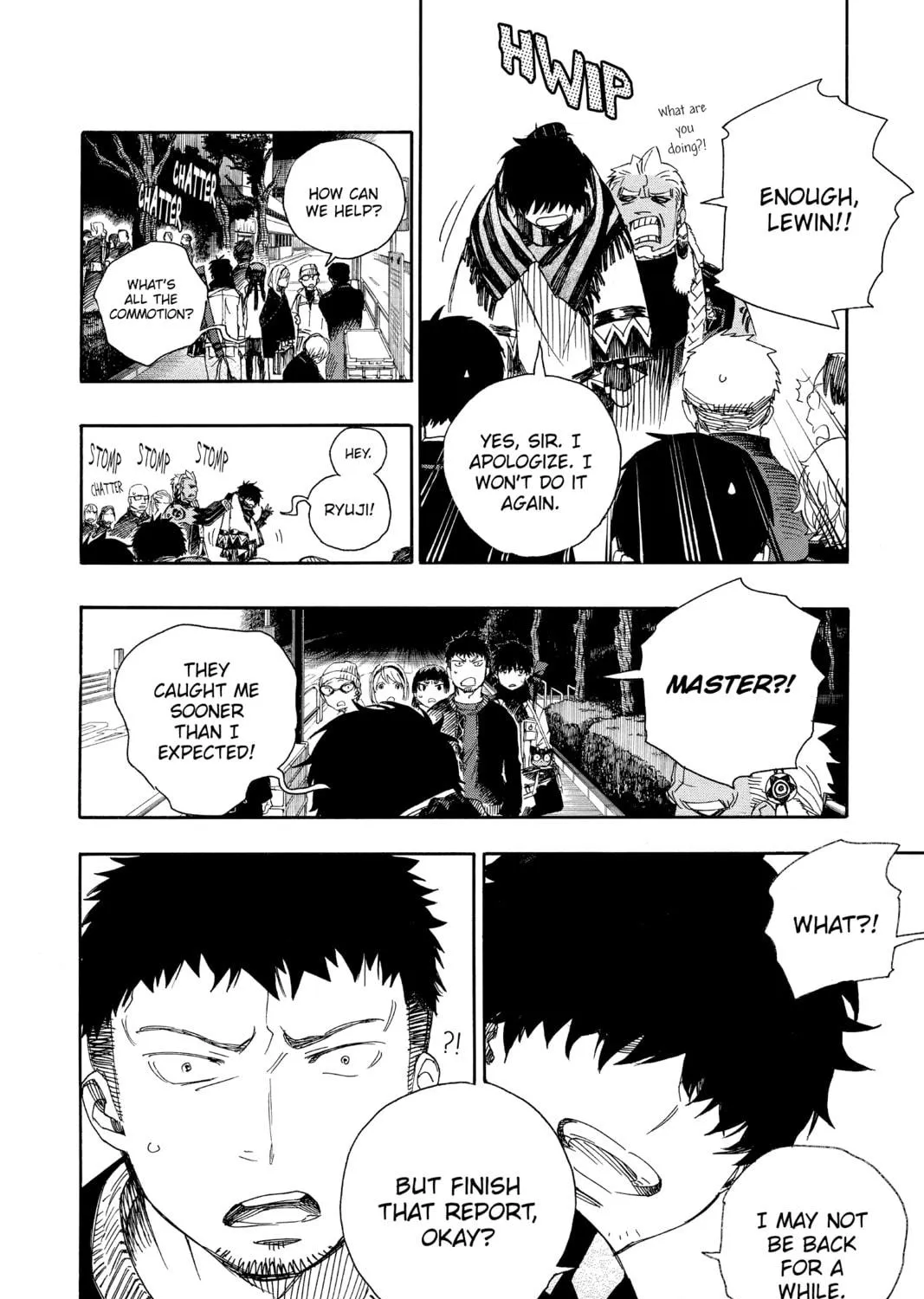 Read Blue Exorcist chapter 92 image 52 on Lezhin