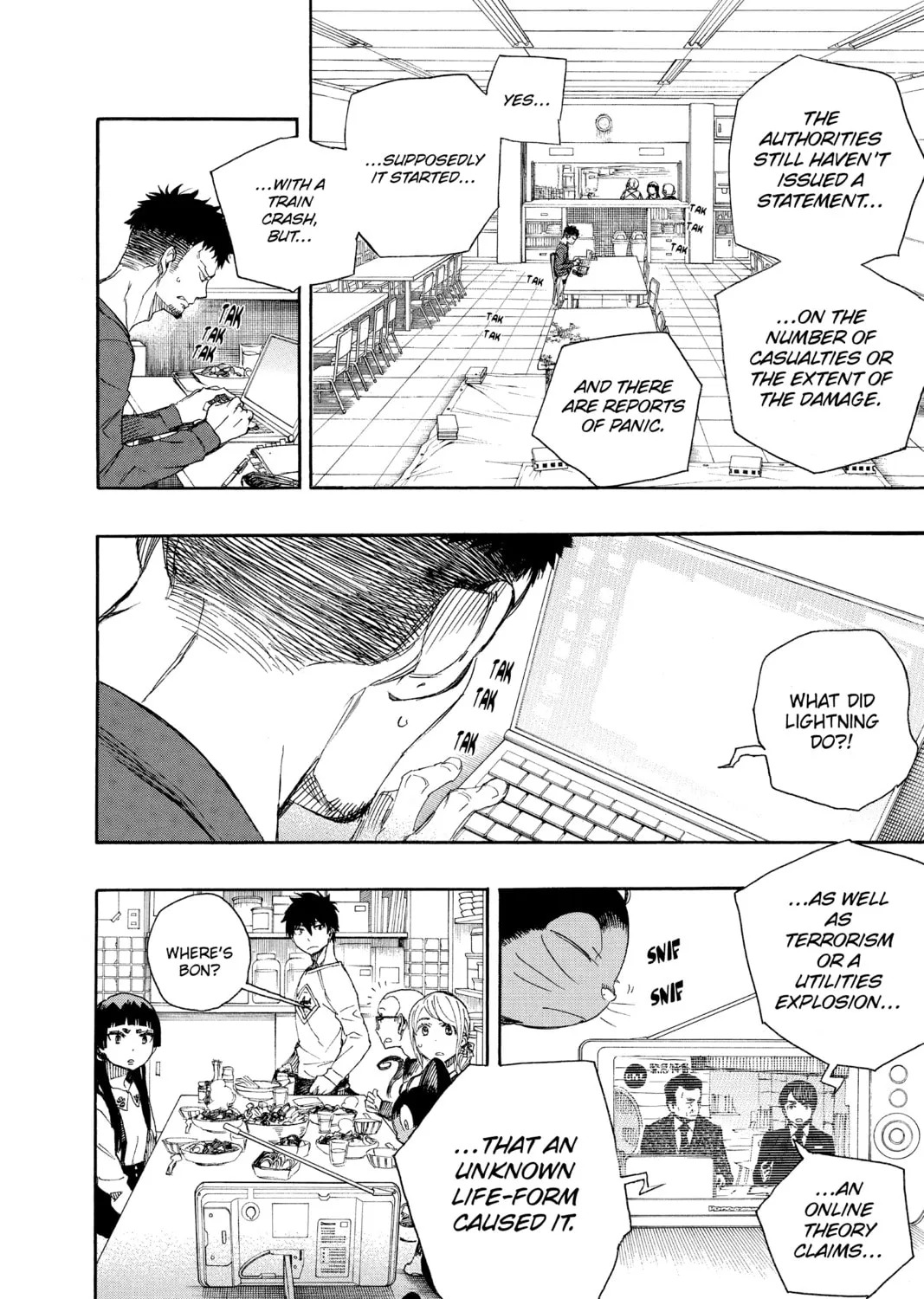 Read Blue Exorcist chapter 92 image 56 on Lezhin
