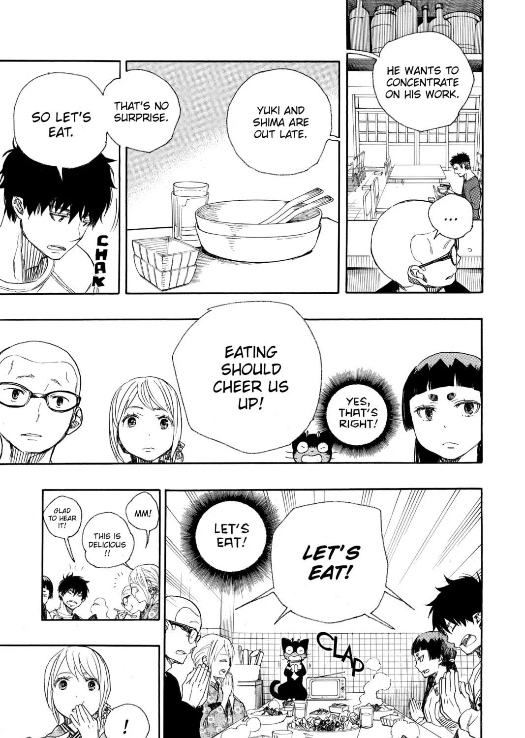 Read Blue Exorcist chapter 92 image 58 on Lezhin