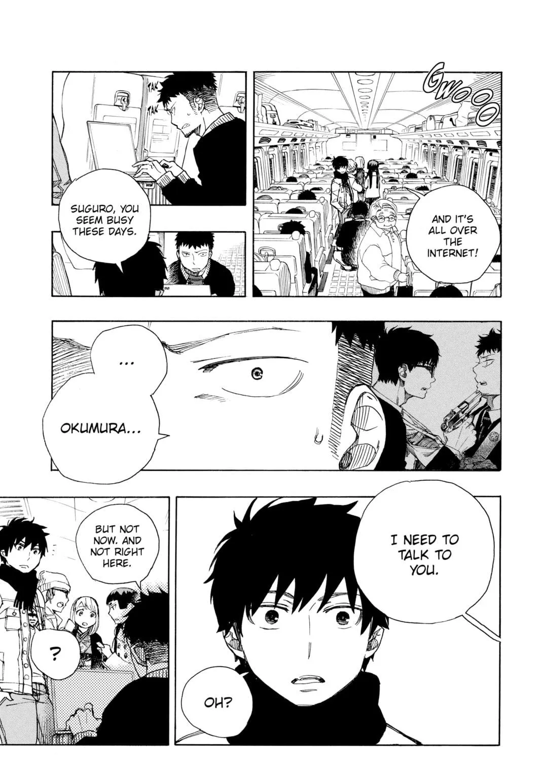 Read Blue Exorcist chapter 92 image 8 on Lezhin
