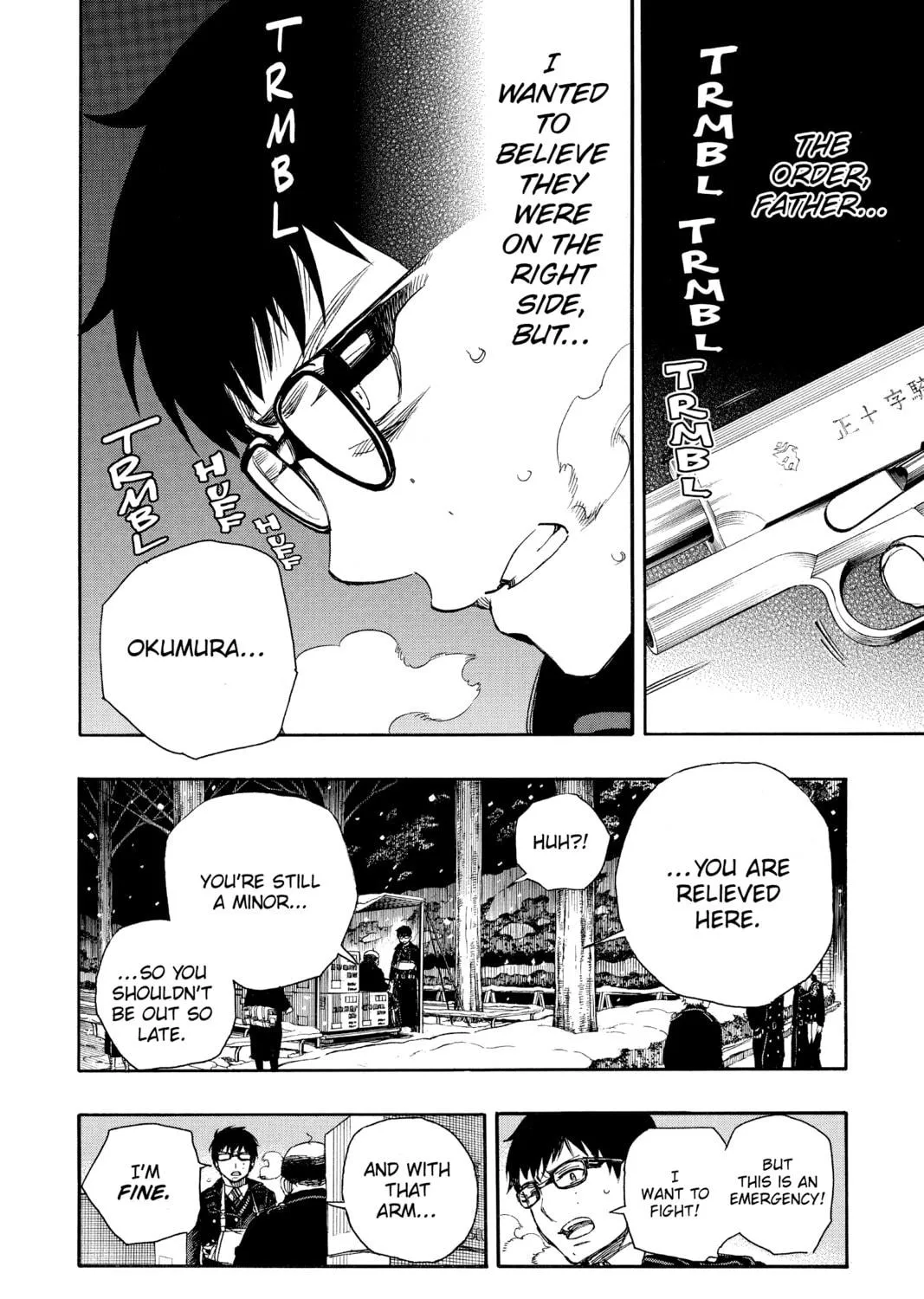 Read Blue Exorcist chapter 93 image 10 on Lezhin