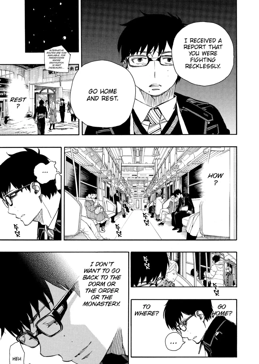 Read Blue Exorcist chapter 93 image 12 on Lezhin