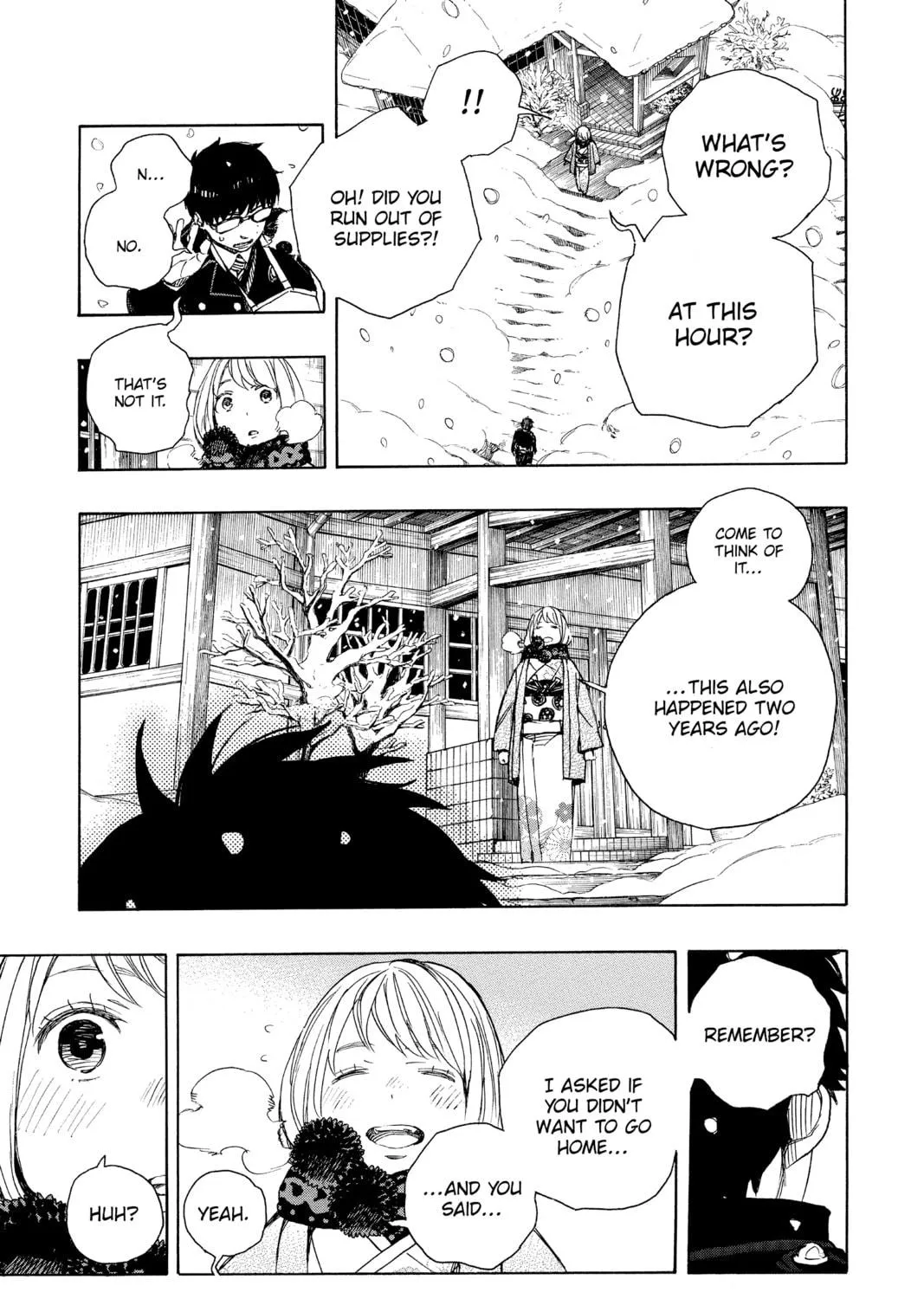 Read Blue Exorcist chapter 93 image 28 on Lezhin