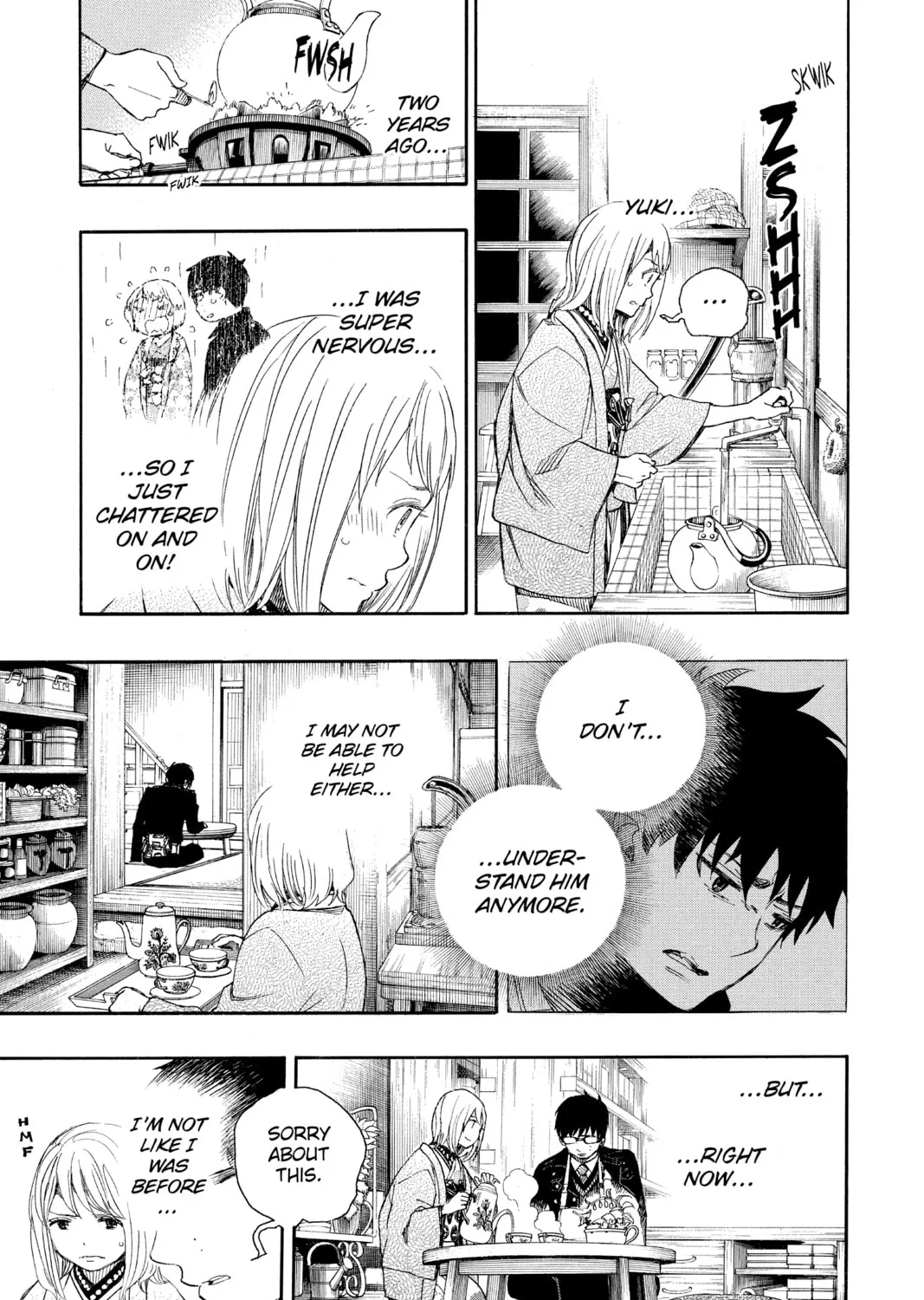 Read Blue Exorcist chapter 93 image 32 on Lezhin