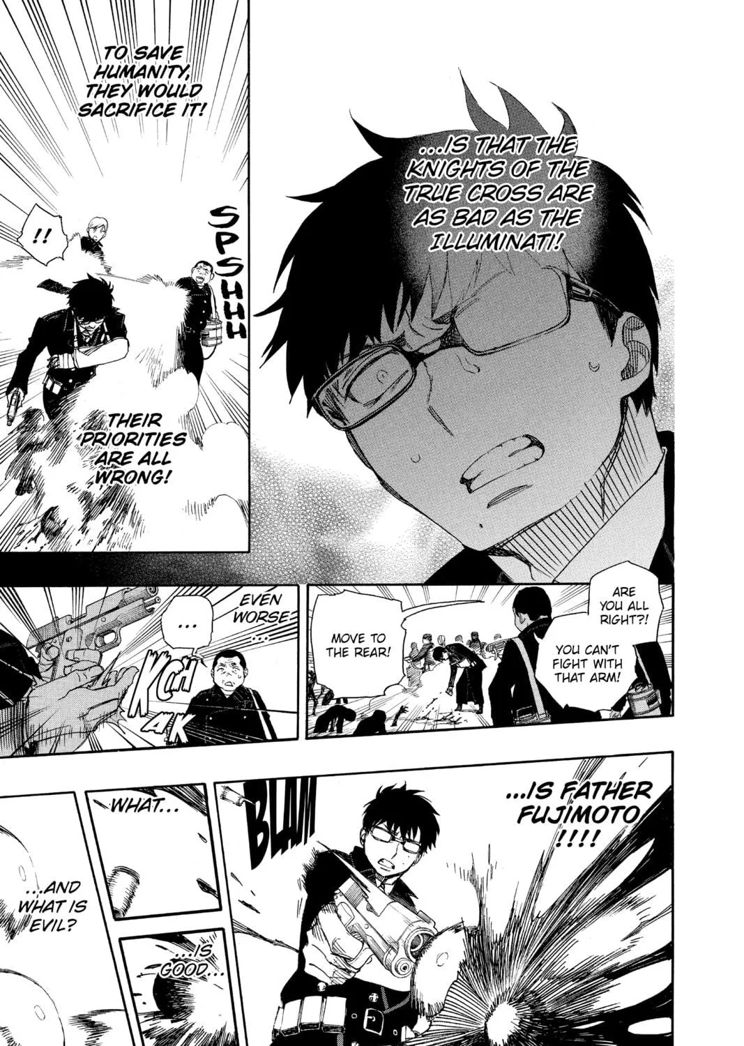 Read Blue Exorcist chapter 93 image 8 on Lezhin