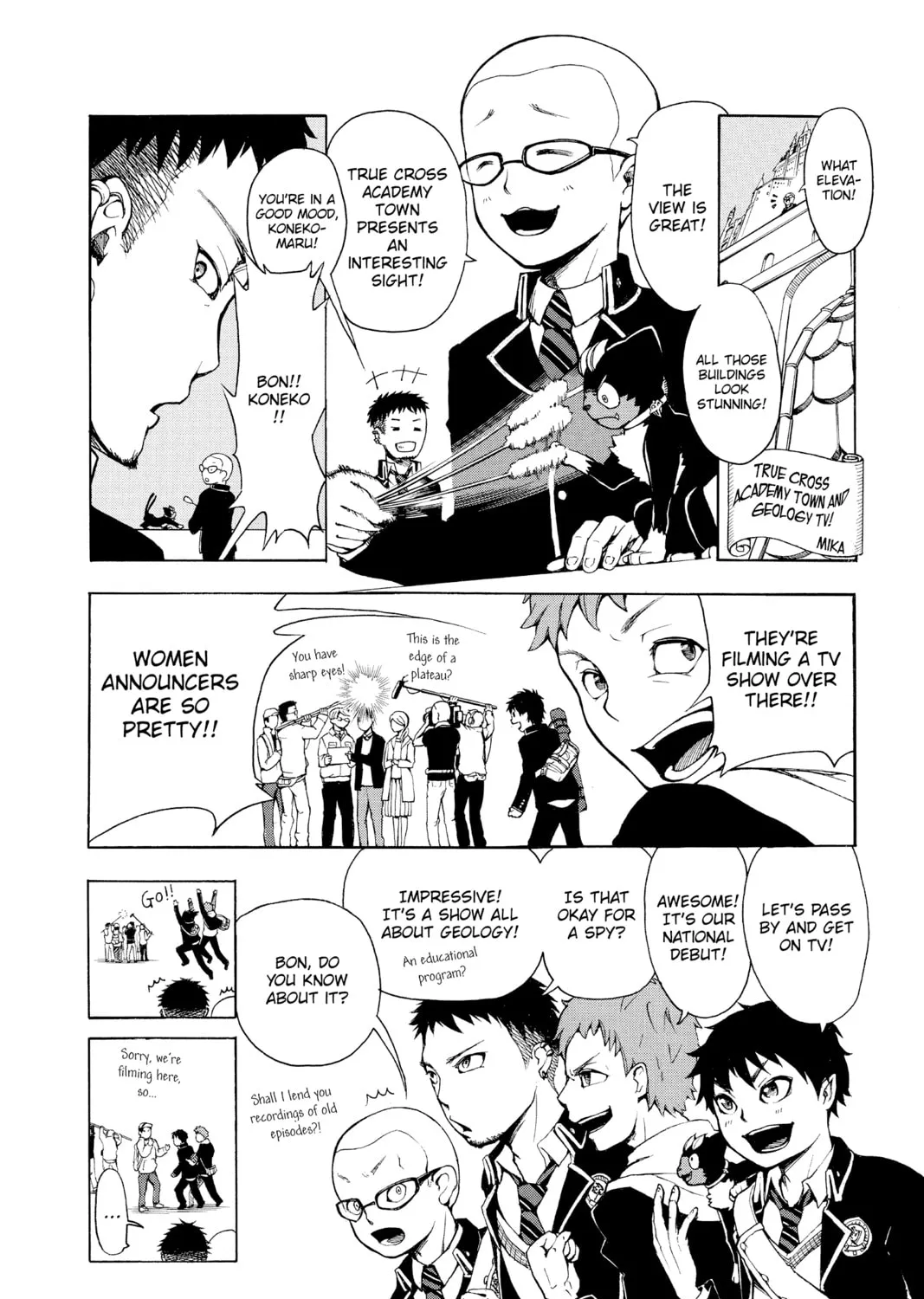 Read Blue Exorcist chapter 93 image 86 on Lezhin