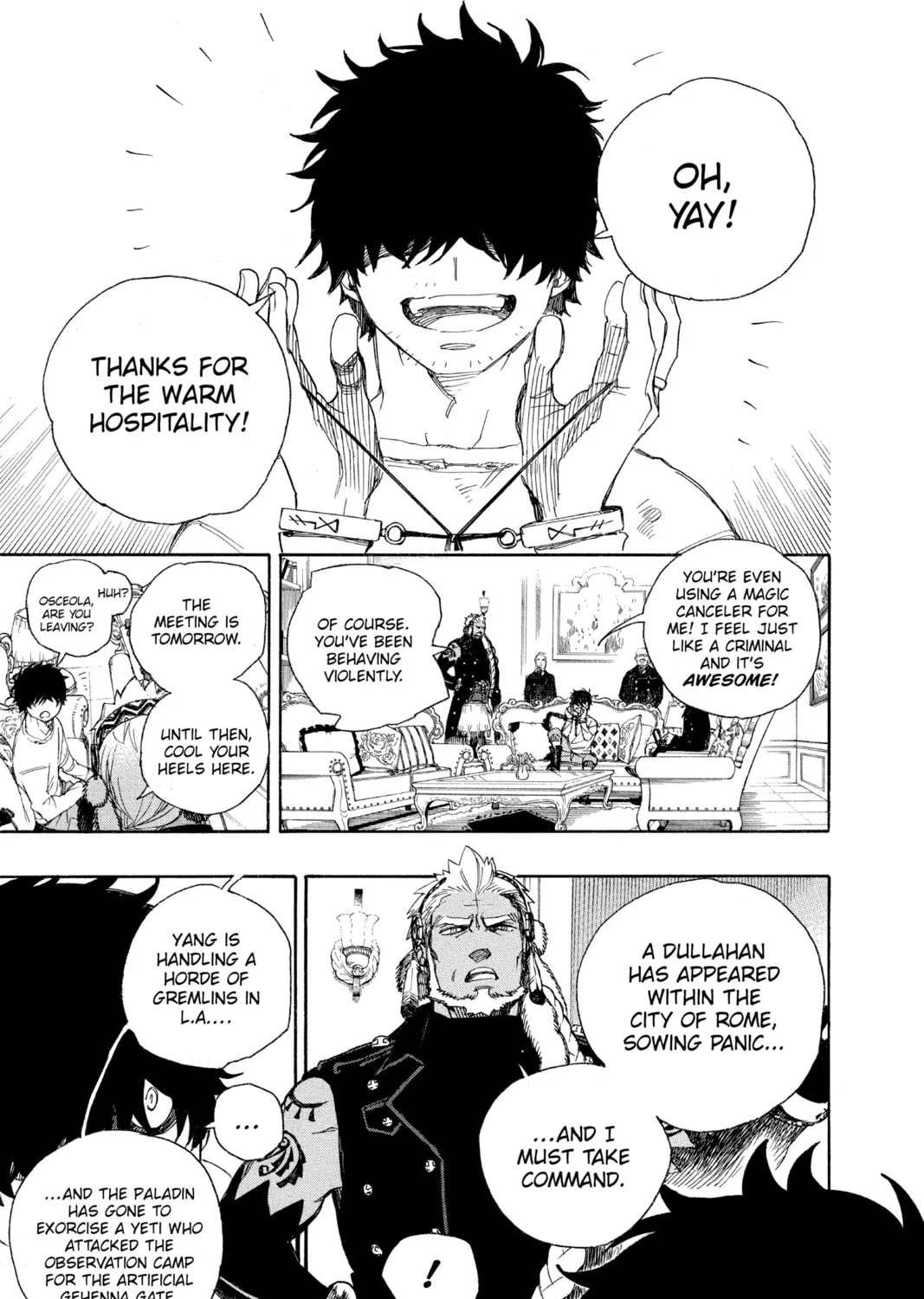 Read Blue Exorcist chapter 94 image 12 on Lezhin