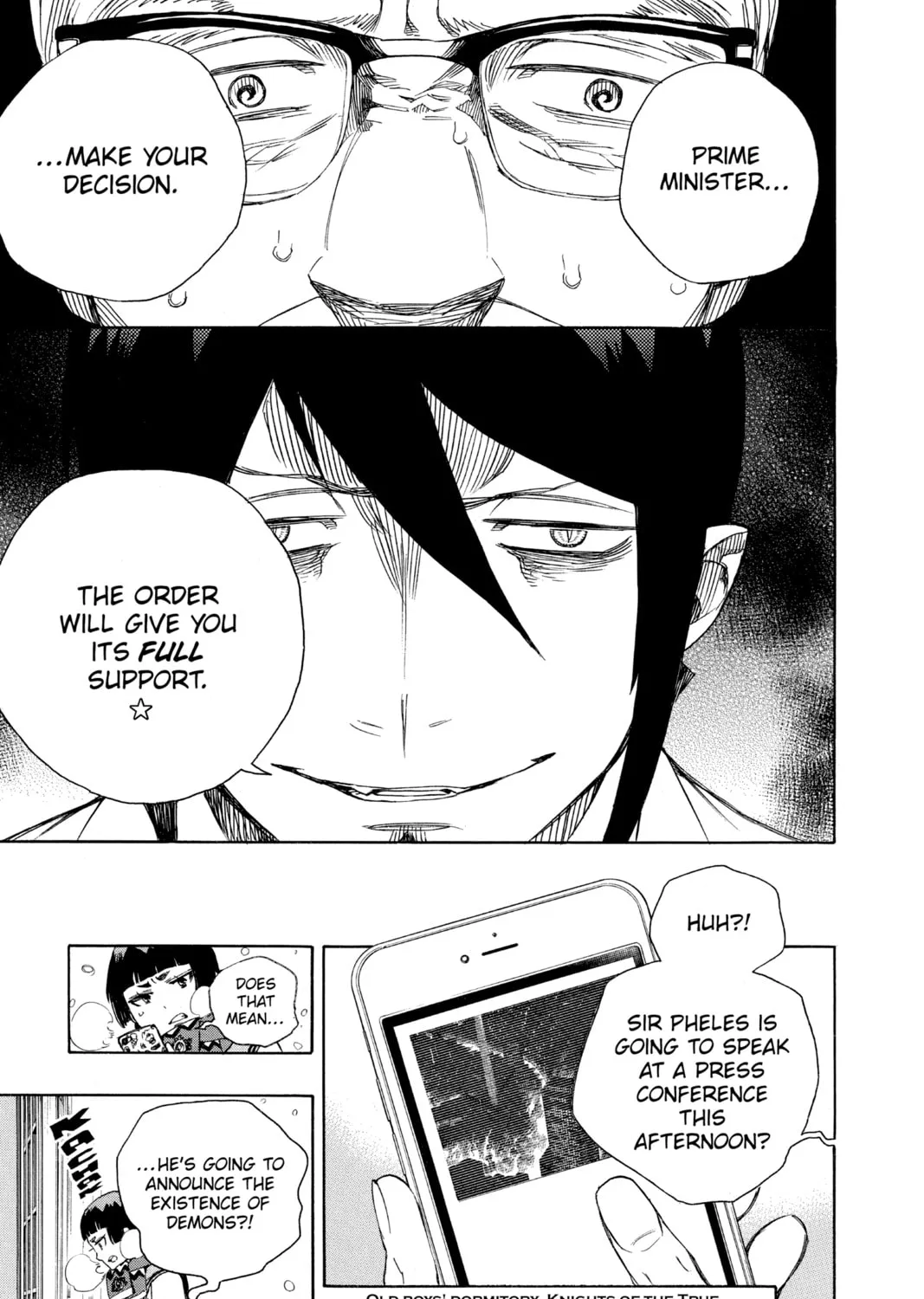 Read Blue Exorcist chapter 94 image 24 on Lezhin