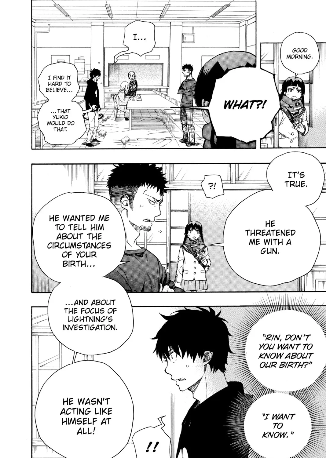 Read Blue Exorcist chapter 94 image 26 on Lezhin