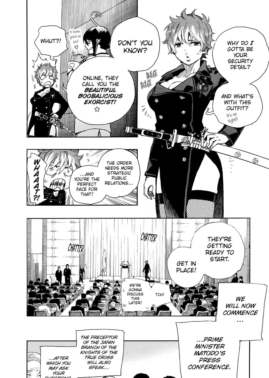 Read Blue Exorcist chapter 94 image 34 on Lezhin