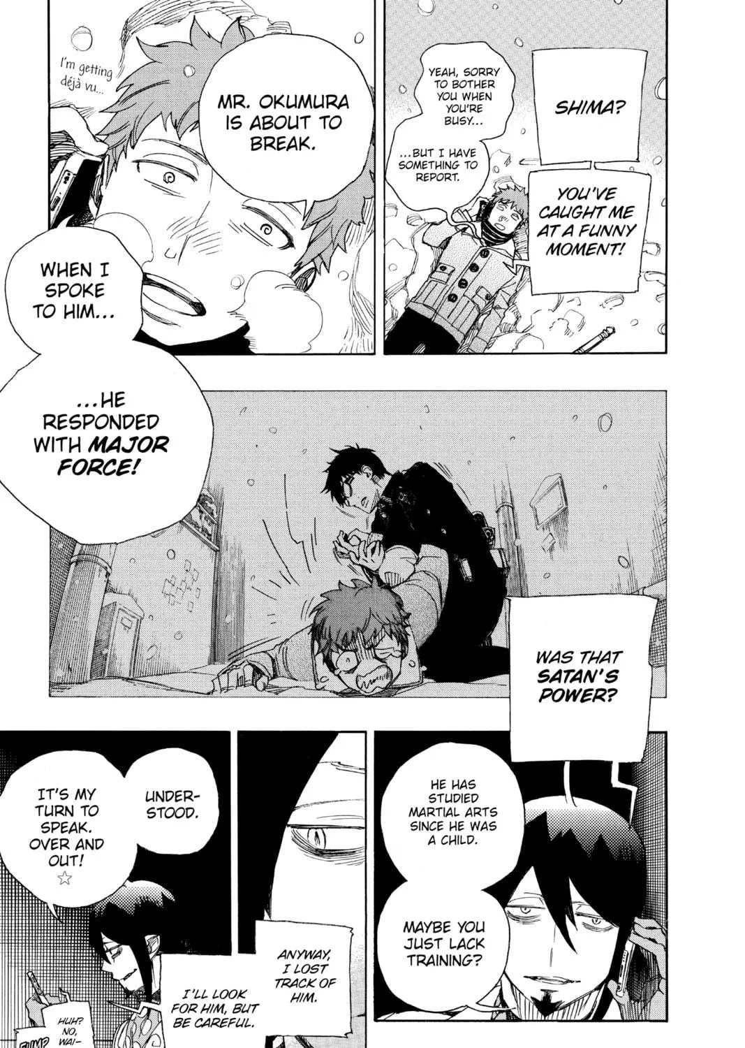 Read Blue Exorcist chapter 94 image 40 on Lezhin