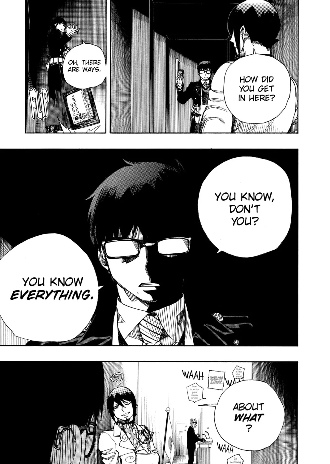 Read Blue Exorcist chapter 94 image 44 on Lezhin