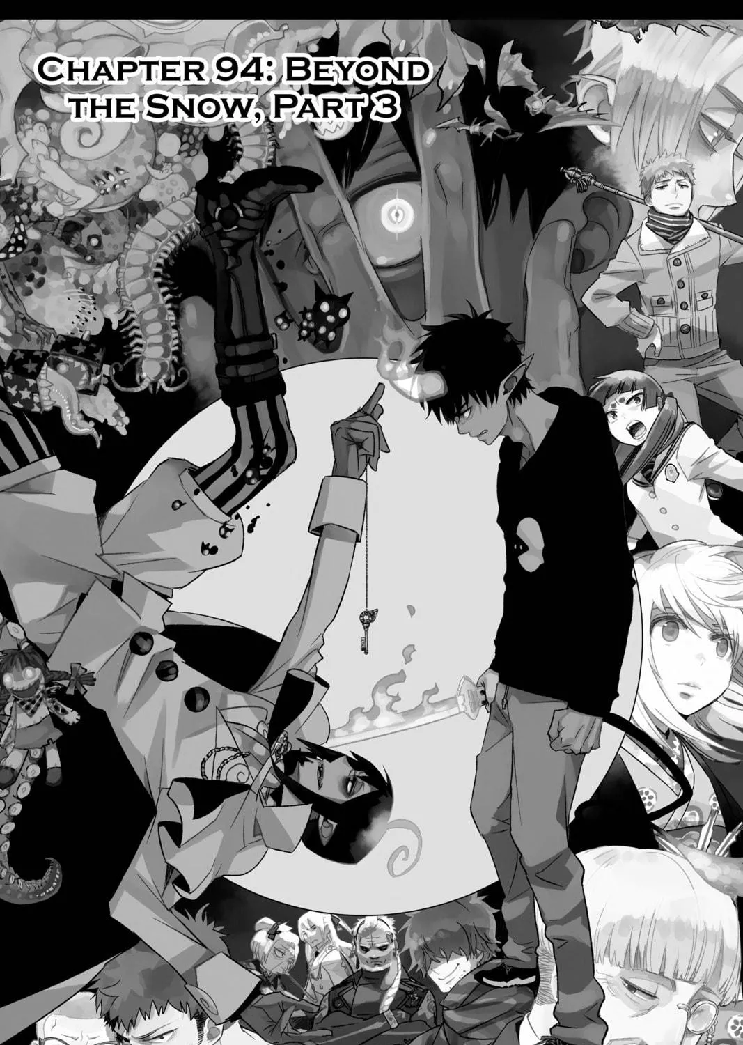 Read Blue Exorcist chapter 94 image 8 on Lezhin