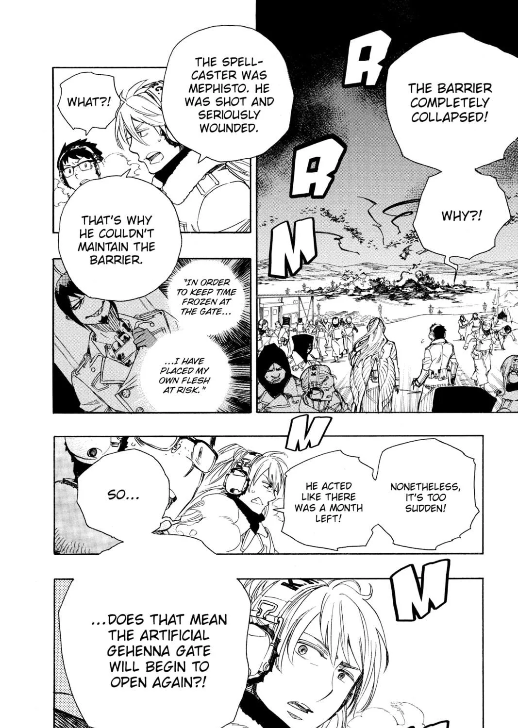 Read Blue Exorcist chapter 95 image 10 on Lezhin