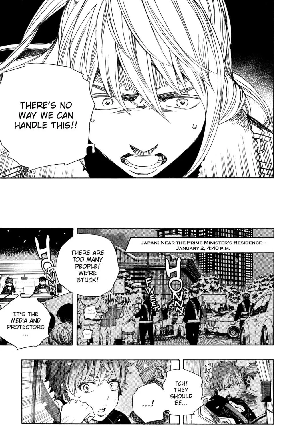 Read Blue Exorcist chapter 95 image 34 on Lezhin