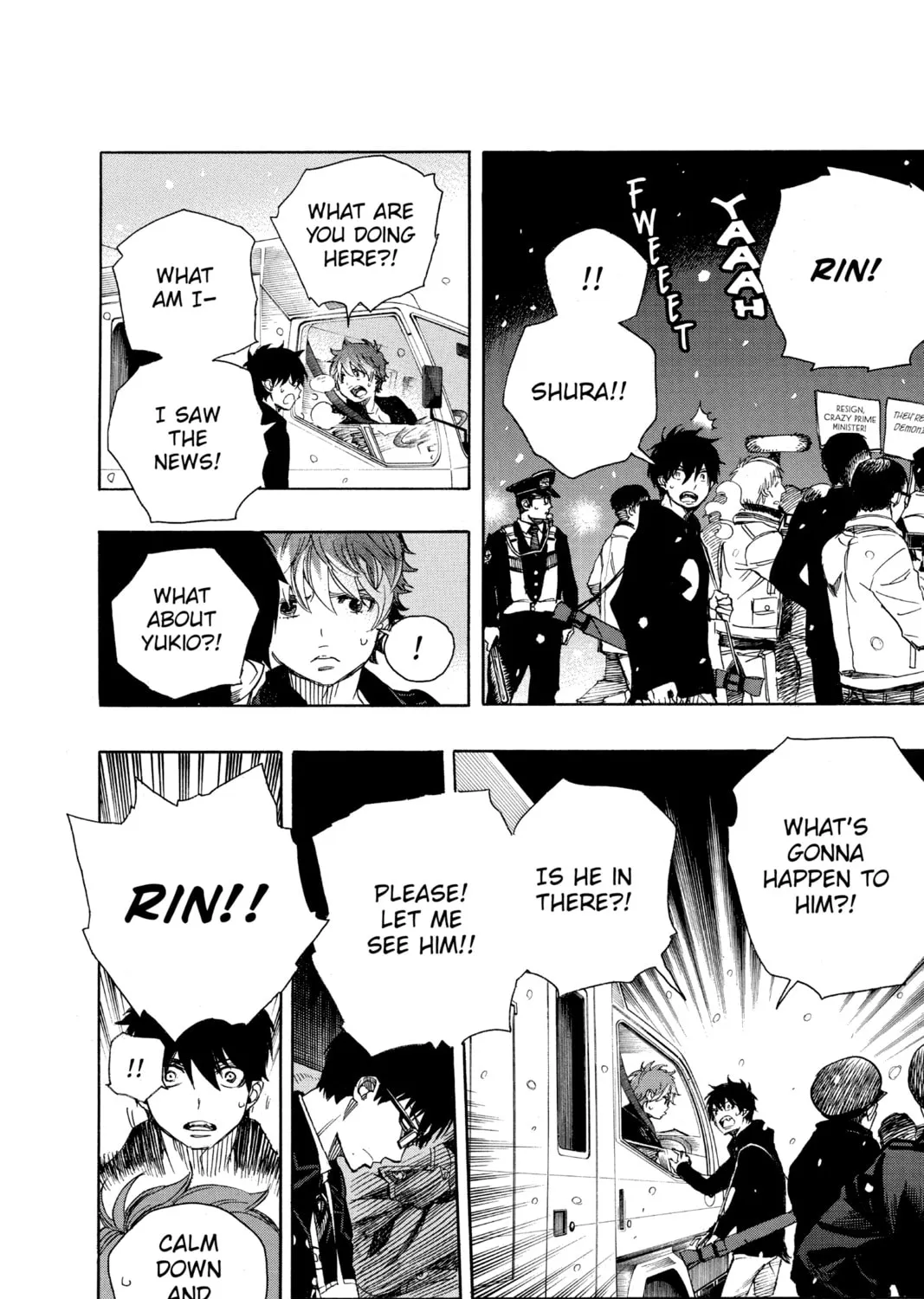 Read Blue Exorcist chapter 95 image 36 on Lezhin