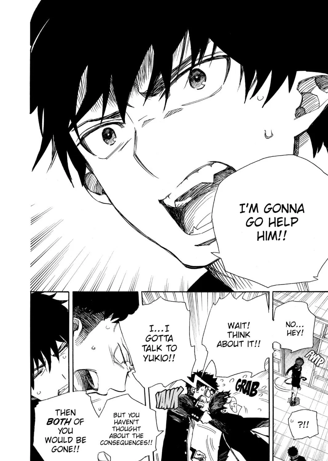 Read Blue Exorcist chapter 95 image 48 on Lezhin