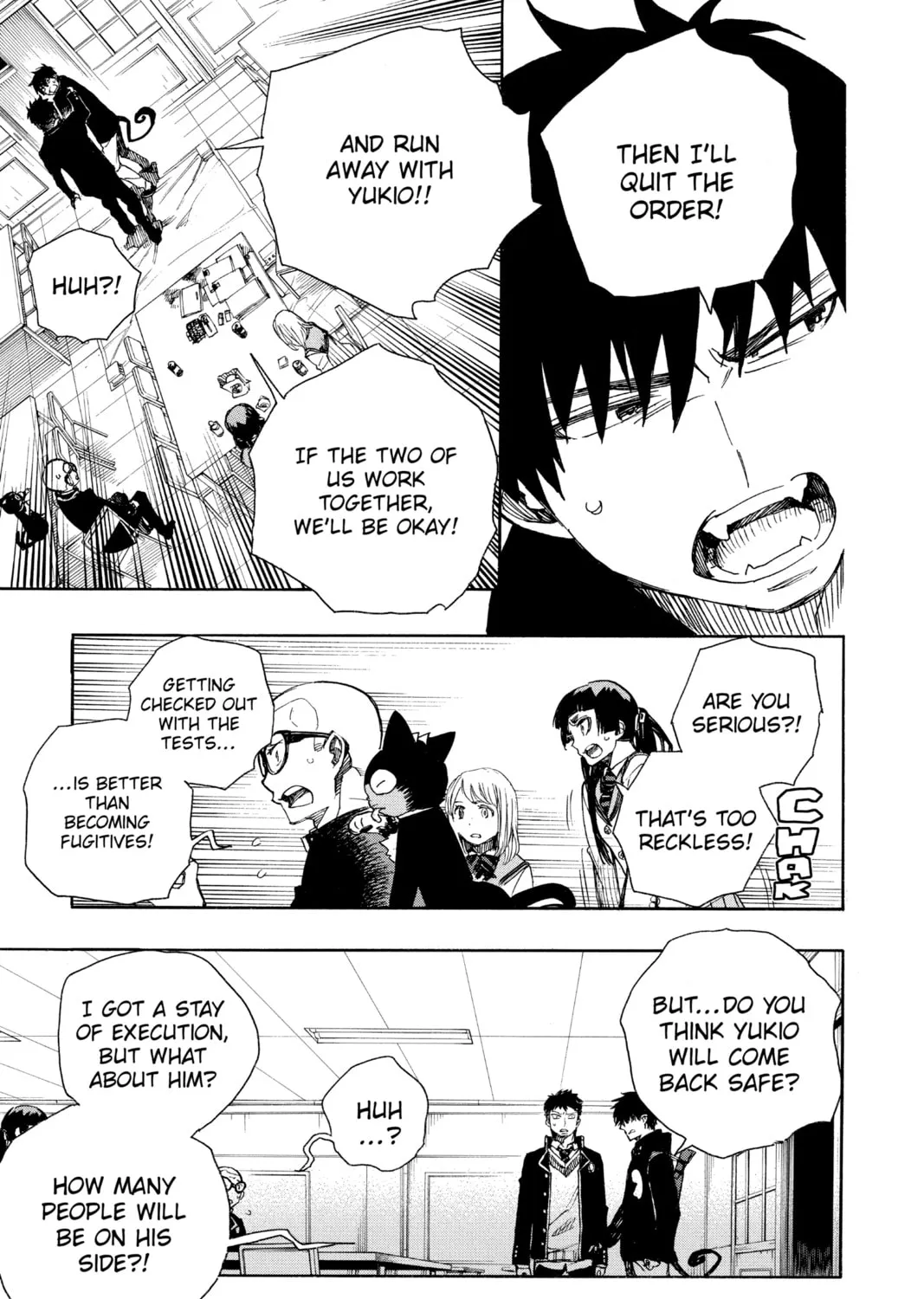 Read Blue Exorcist chapter 95 image 50 on Lezhin