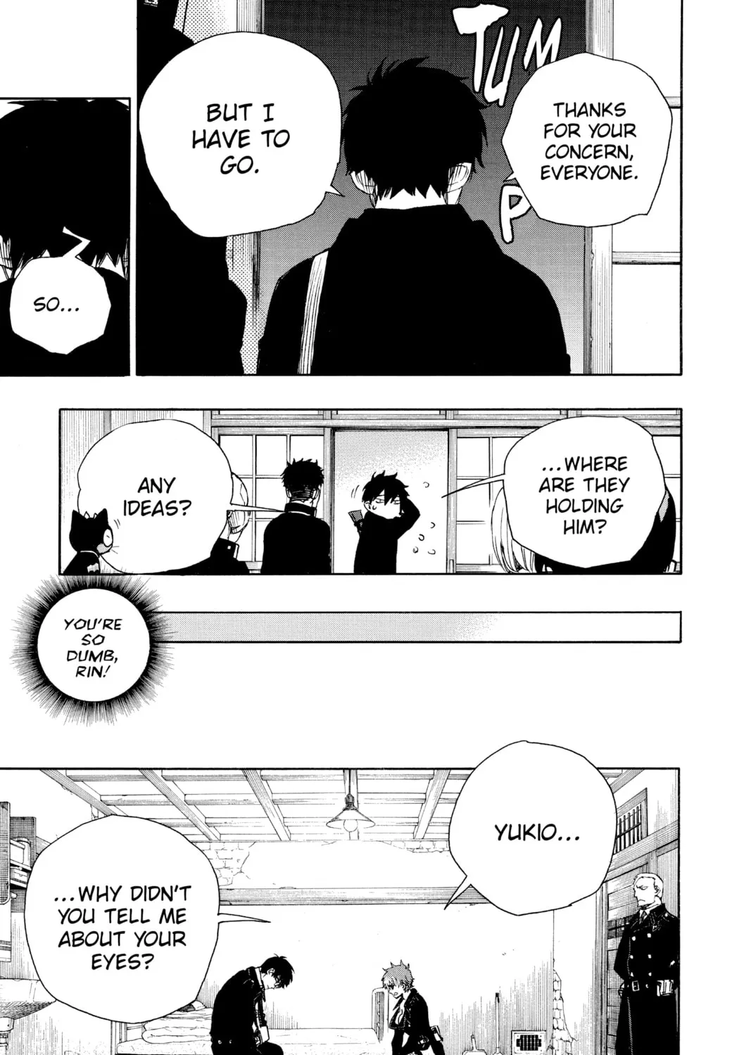Read Blue Exorcist chapter 95 image 54 on Lezhin