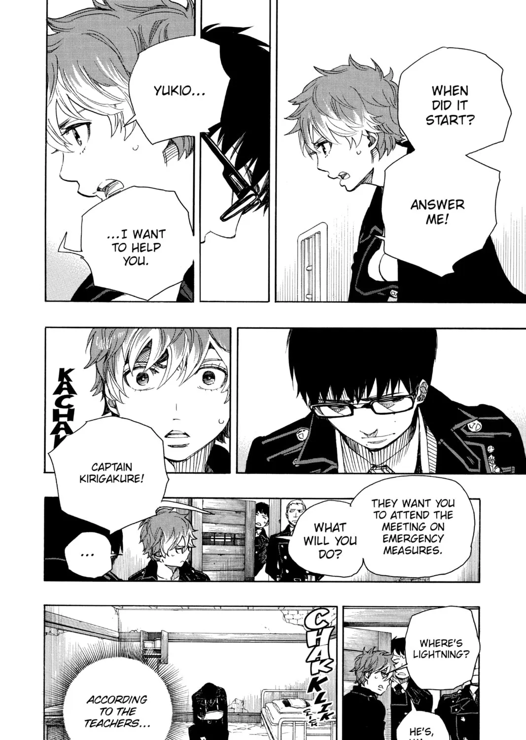 Read Blue Exorcist chapter 95 image 56 on Lezhin