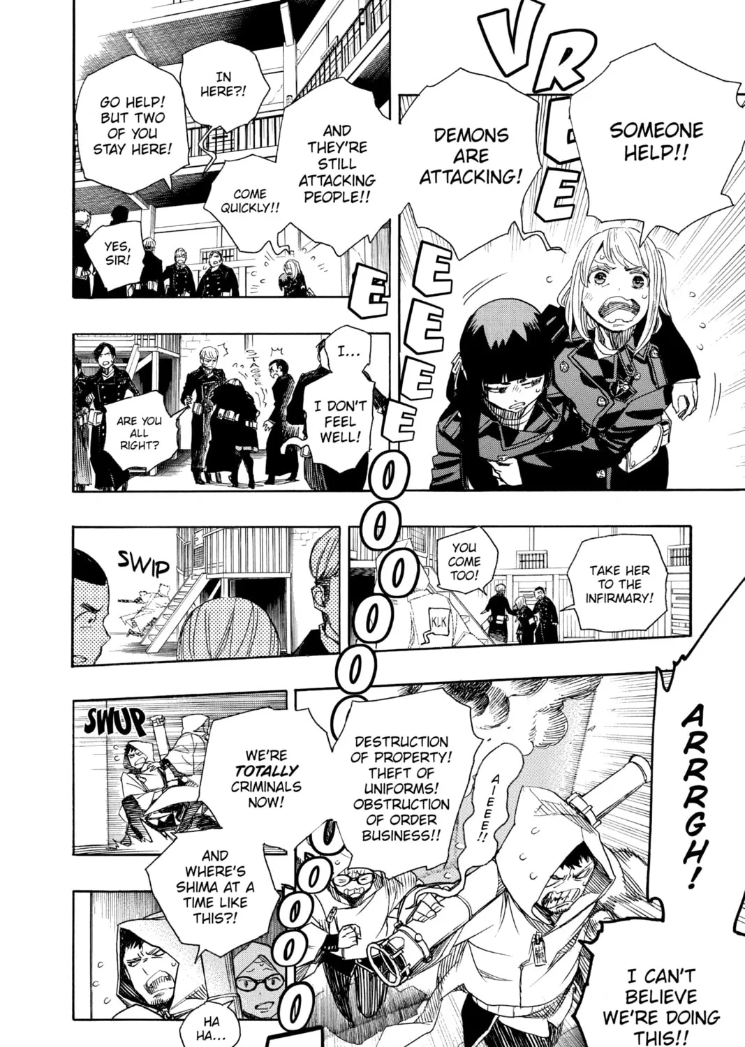 Read Blue Exorcist chapter 95 image 60 on Lezhin