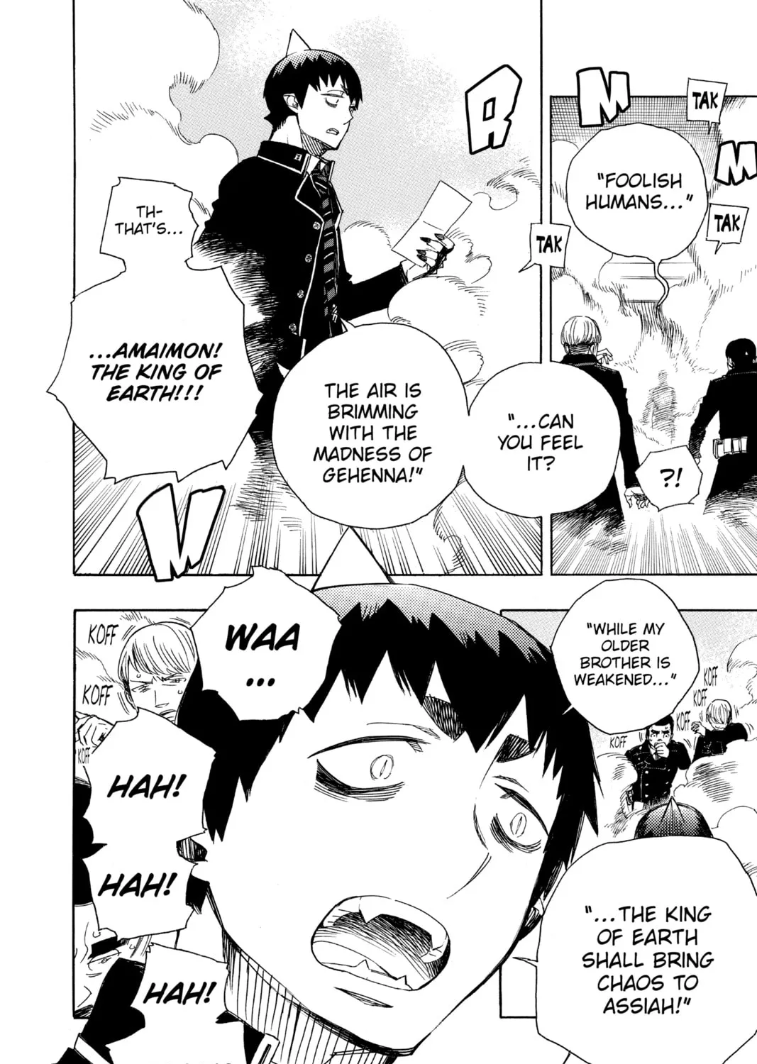 Read Blue Exorcist chapter 96 image 14 on Lezhin