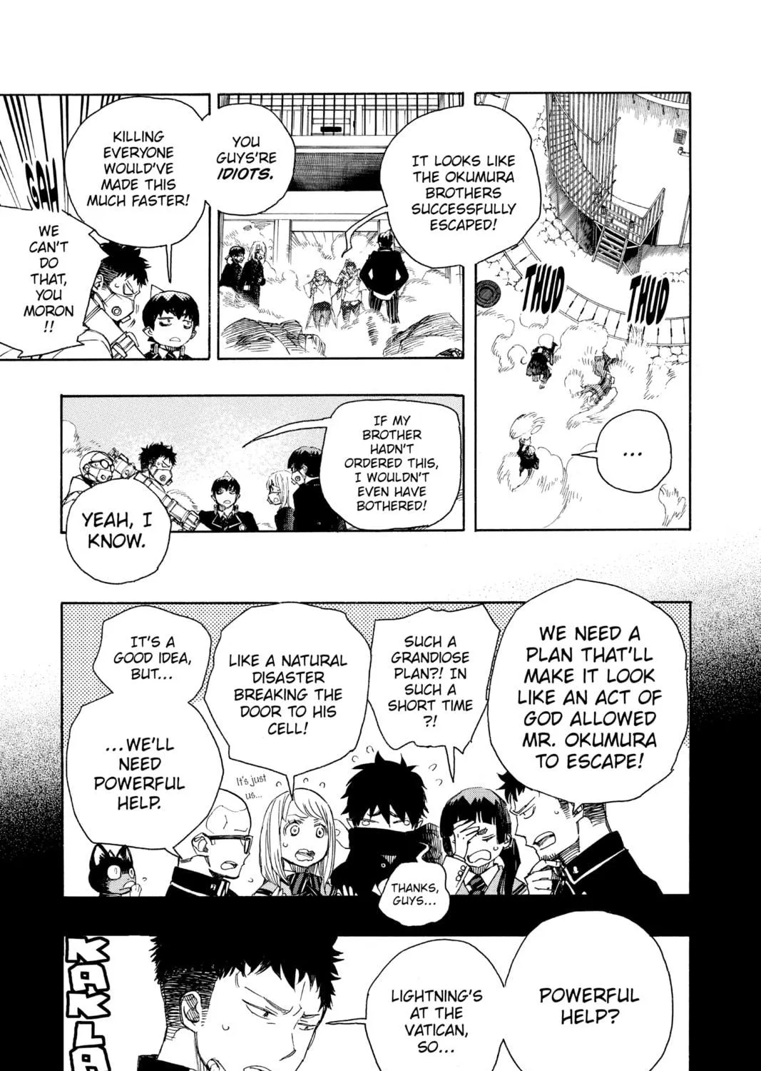 Read Blue Exorcist chapter 96 image 16 on Lezhin