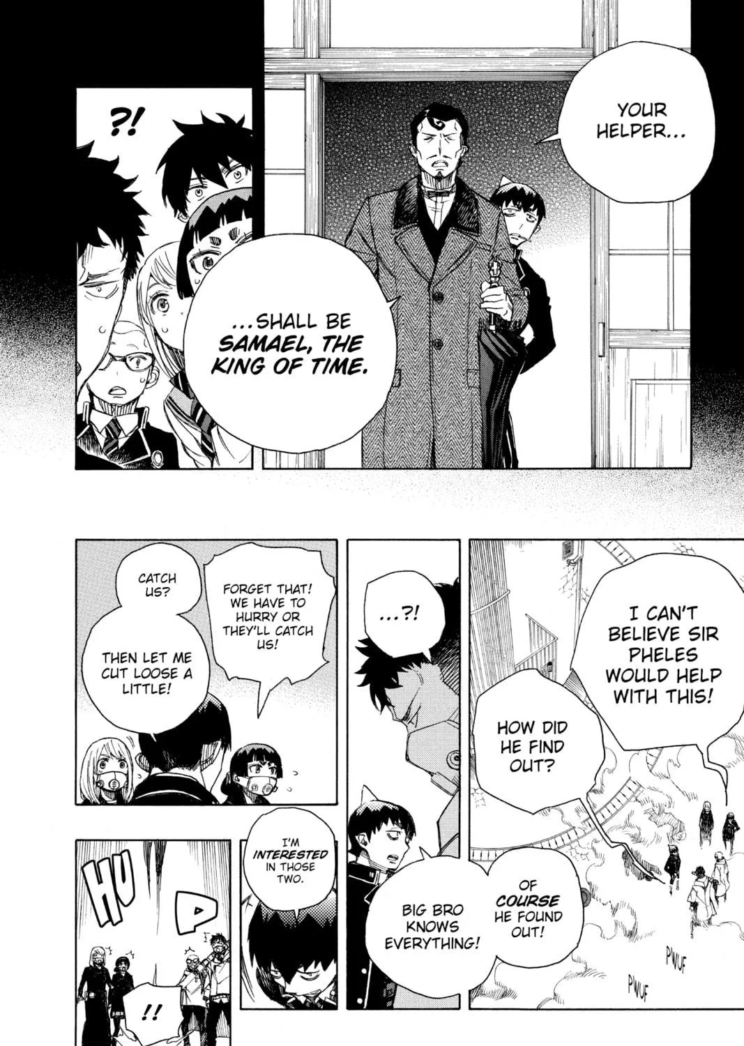 Read Blue Exorcist chapter 96 image 18 on Lezhin