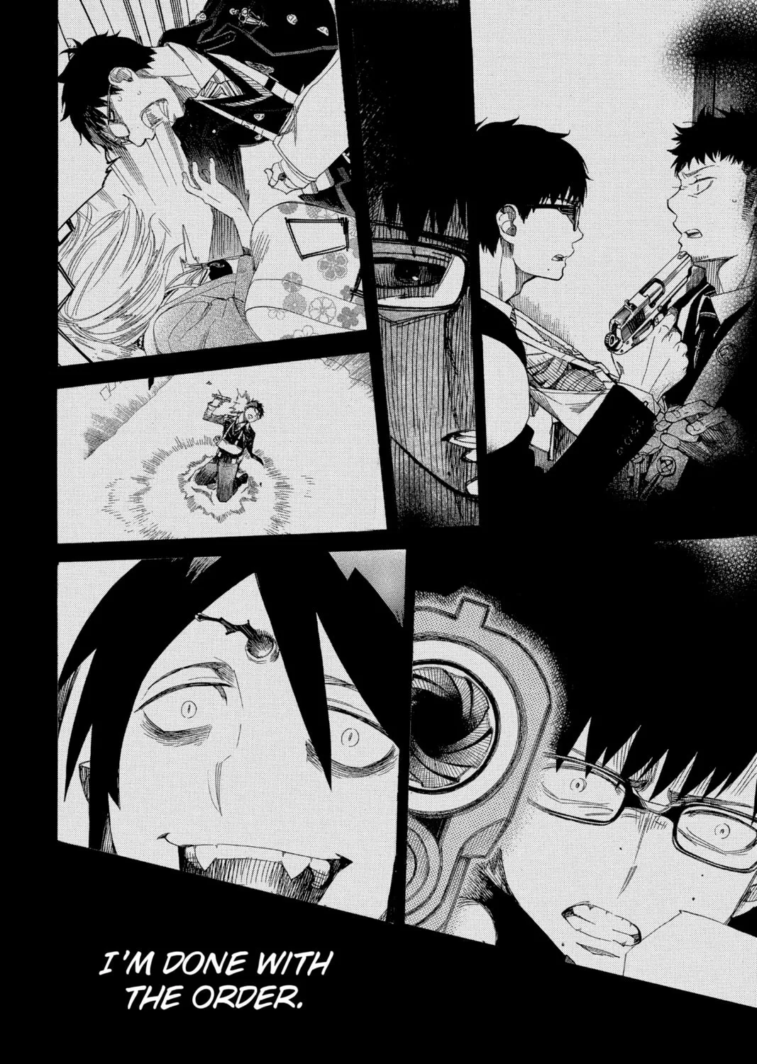 Read Blue Exorcist chapter 96 image 2 on Lezhin