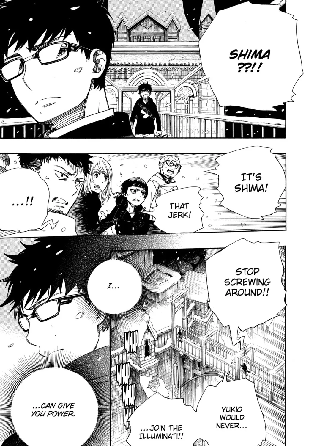 Read Blue Exorcist chapter 96 image 36 on Lezhin