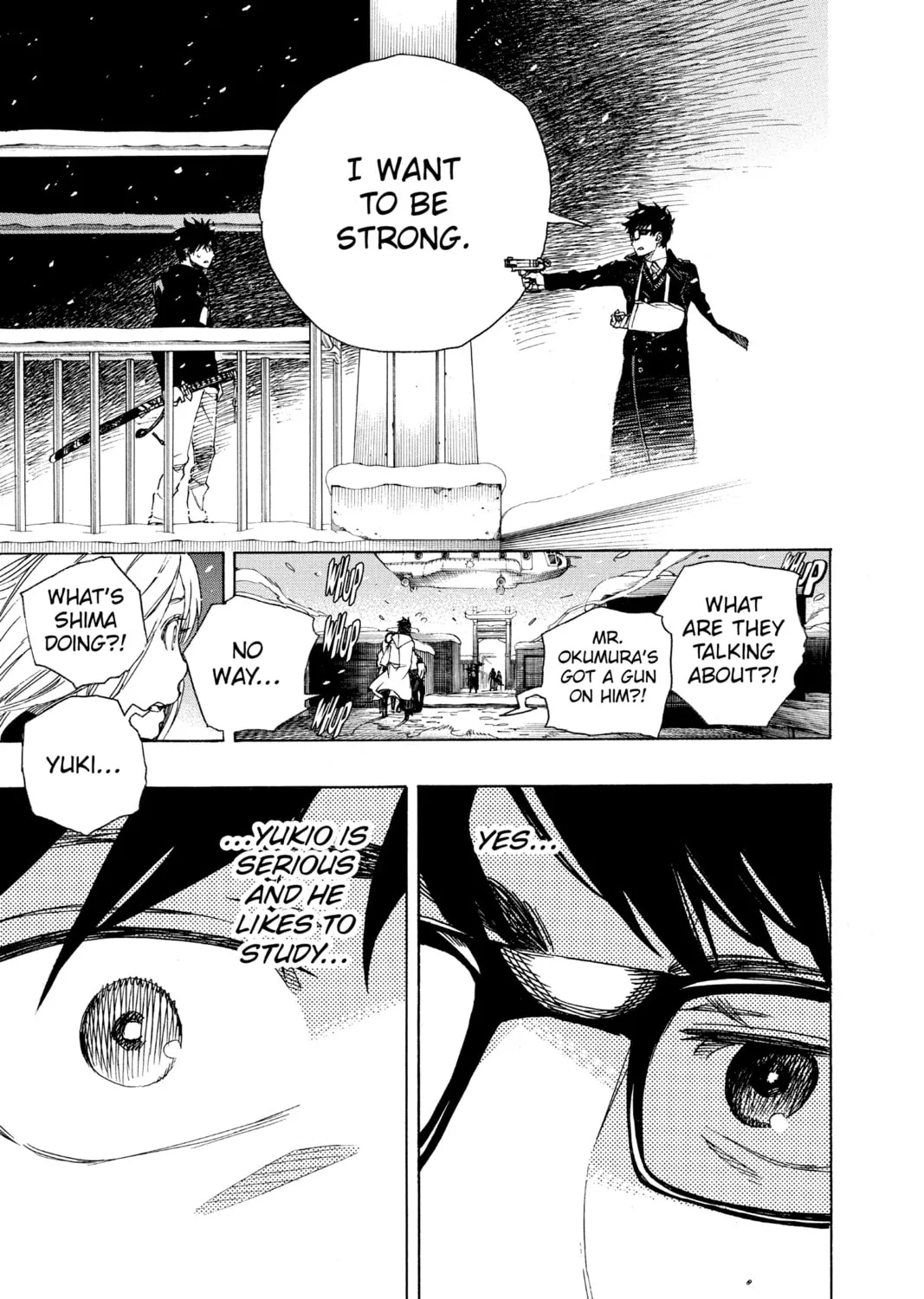 Read Blue Exorcist chapter 96 image 56 on Lezhin
