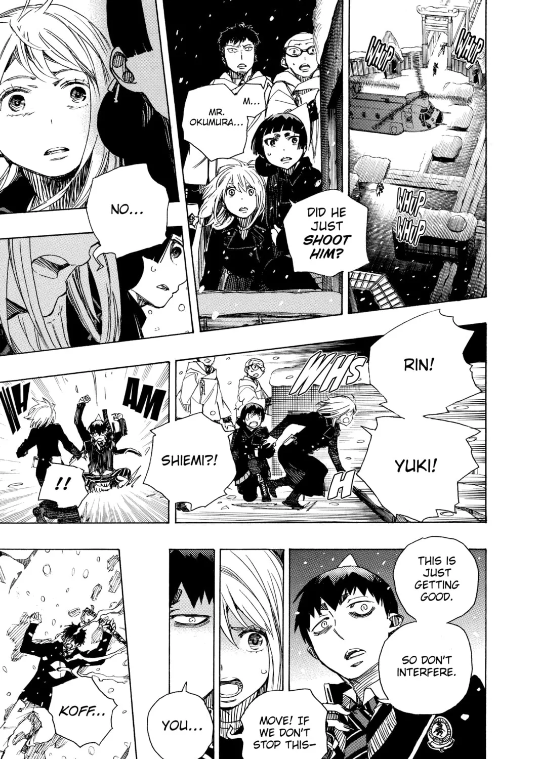 Read Blue Exorcist chapter 96 image 62 on Lezhin