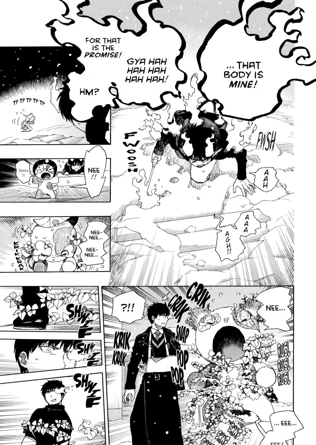 Read Blue Exorcist chapter 97 image 16 on Lezhin