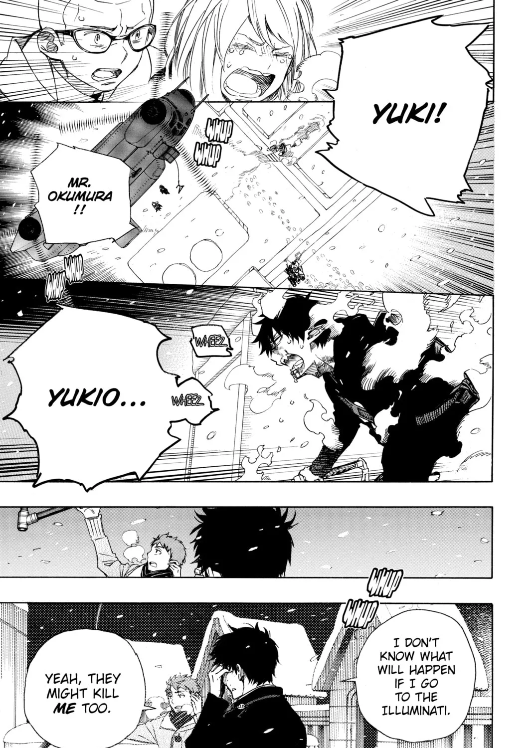 Read Blue Exorcist chapter 97 image 20 on Lezhin