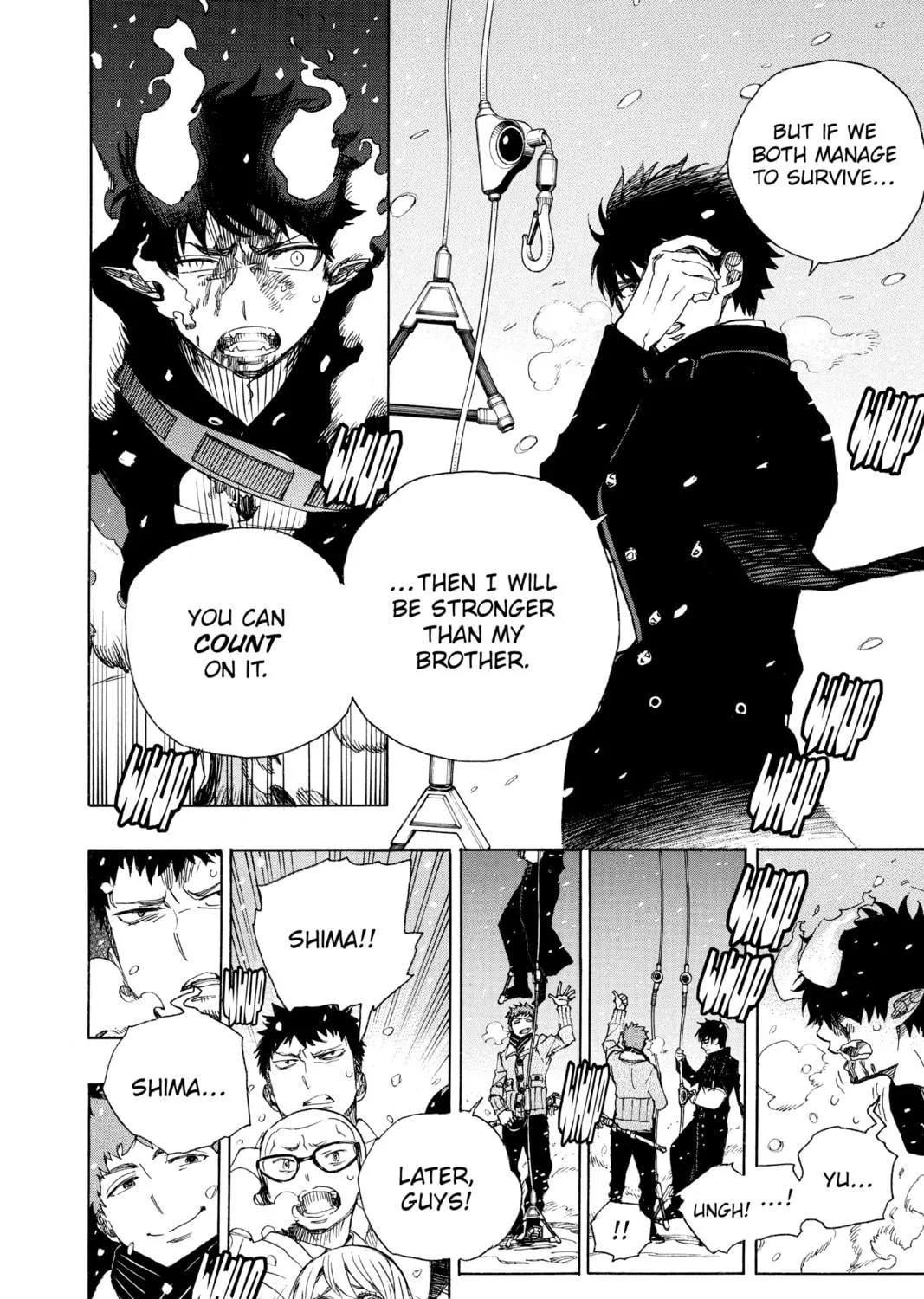 Read Blue Exorcist chapter 97 image 22 on Lezhin