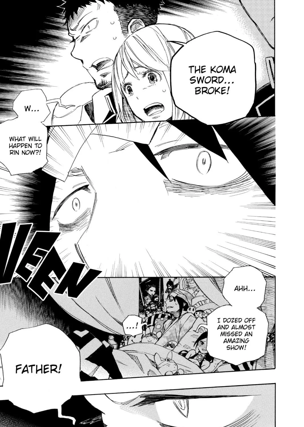 Read Blue Exorcist chapter 97 image 4 on Lezhin