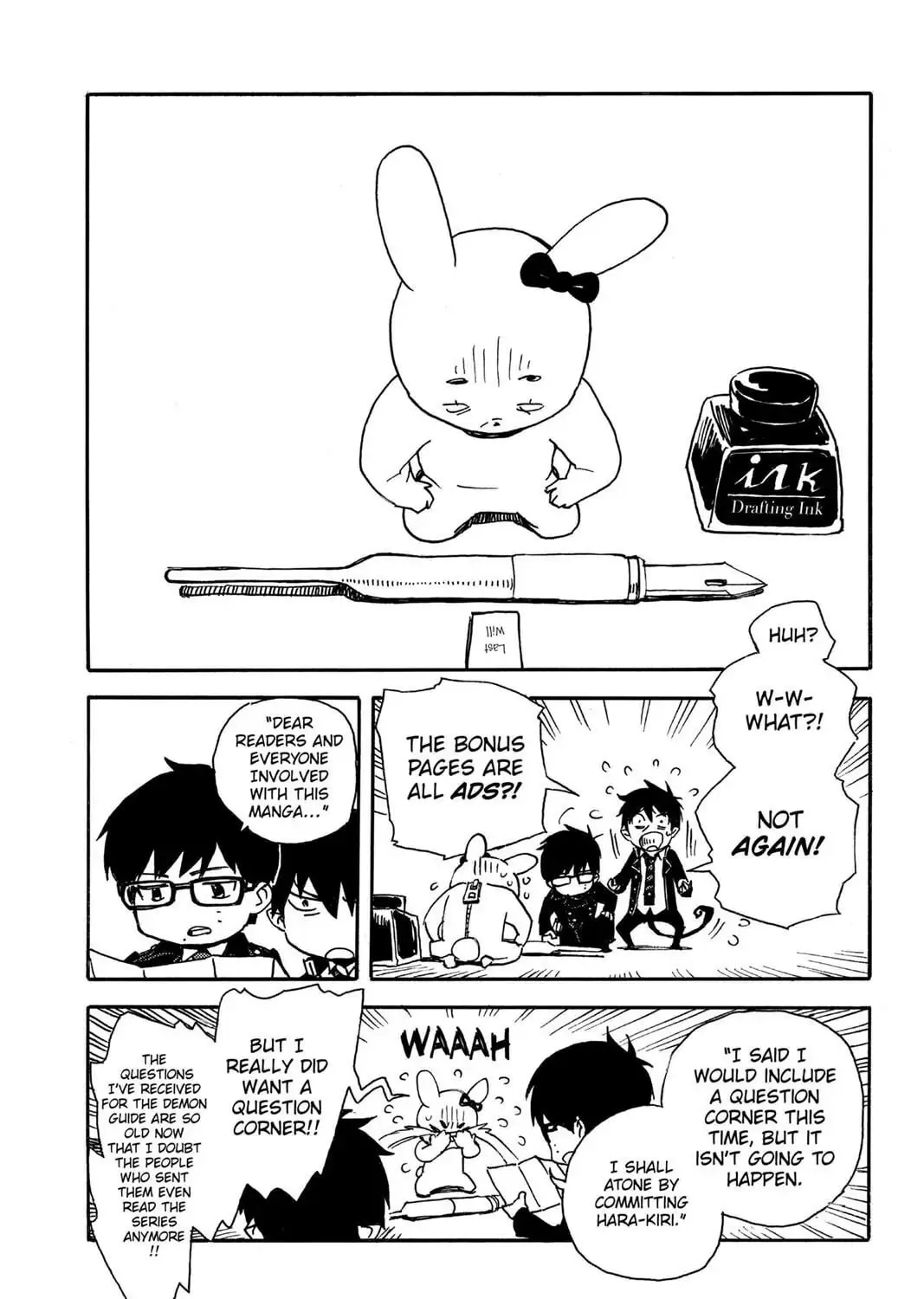 Read Blue Exorcist chapter 98.5 image 2 on Lezhin