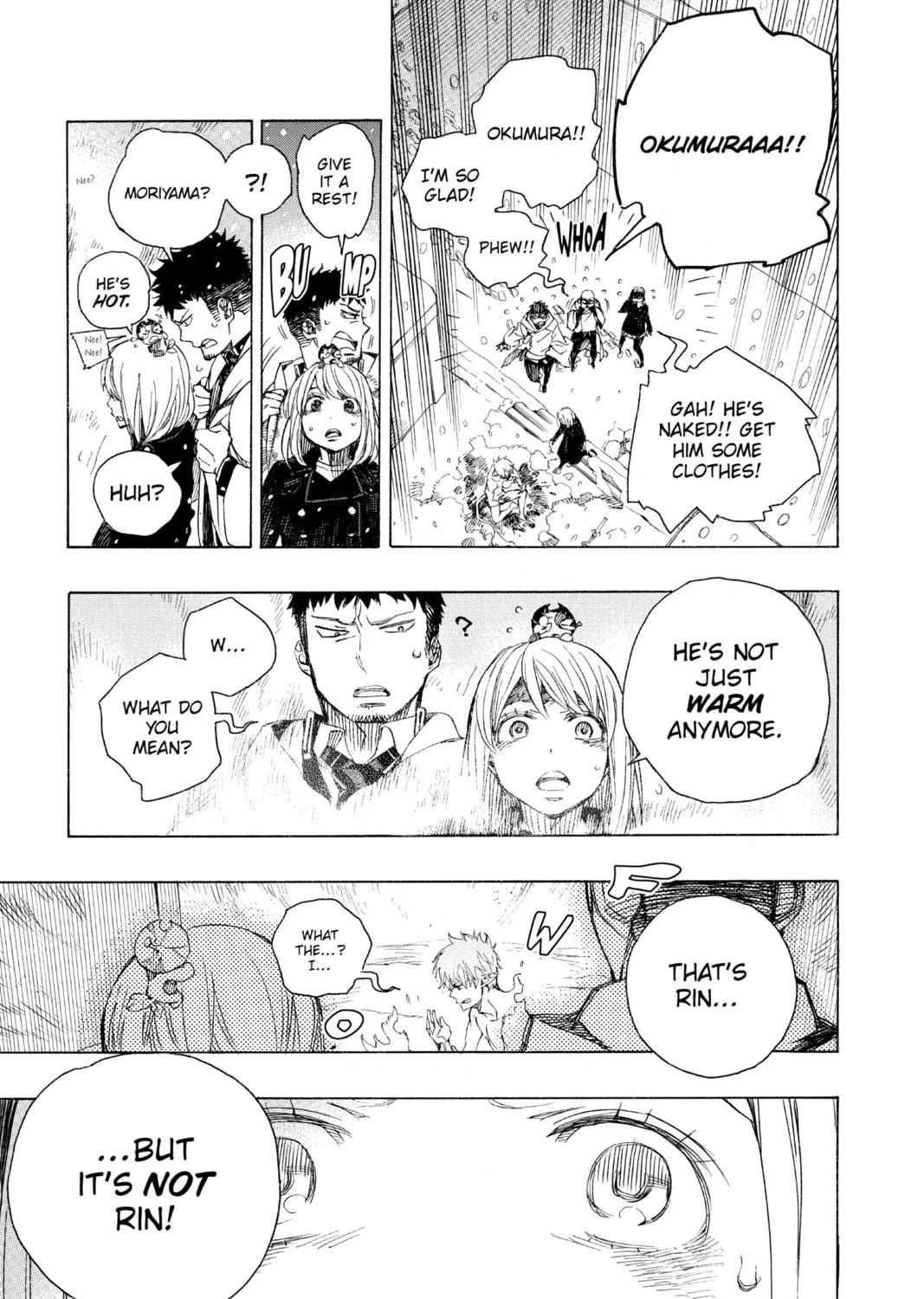 Read Blue Exorcist chapter 98 image 16 on Lezhin
