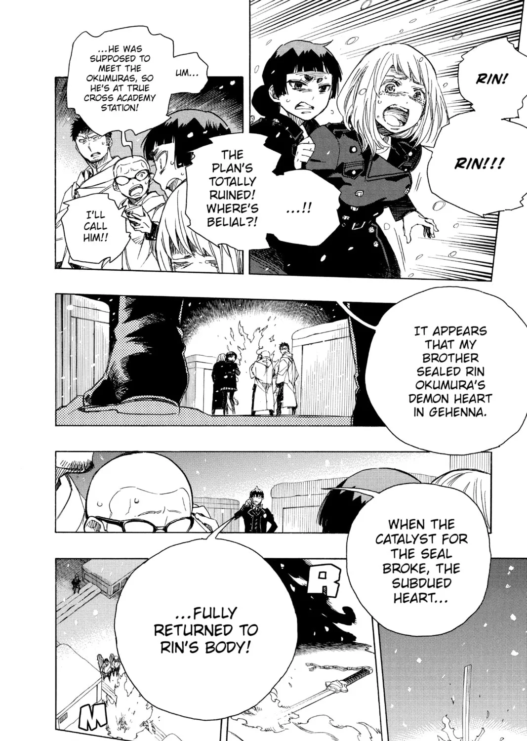 Read Blue Exorcist chapter 98 image 2 on Lezhin