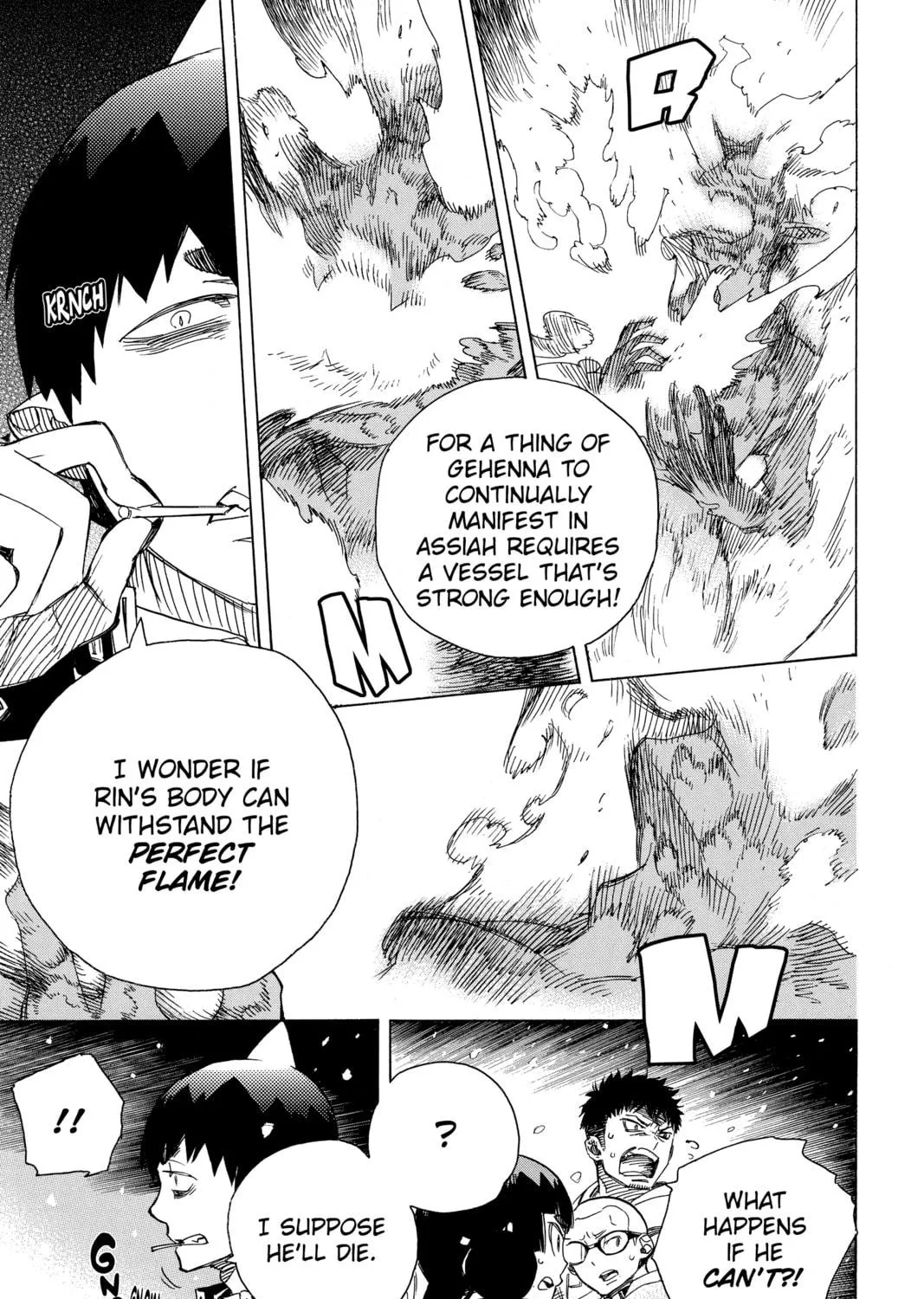 Read Blue Exorcist chapter 98 image 4 on Lezhin