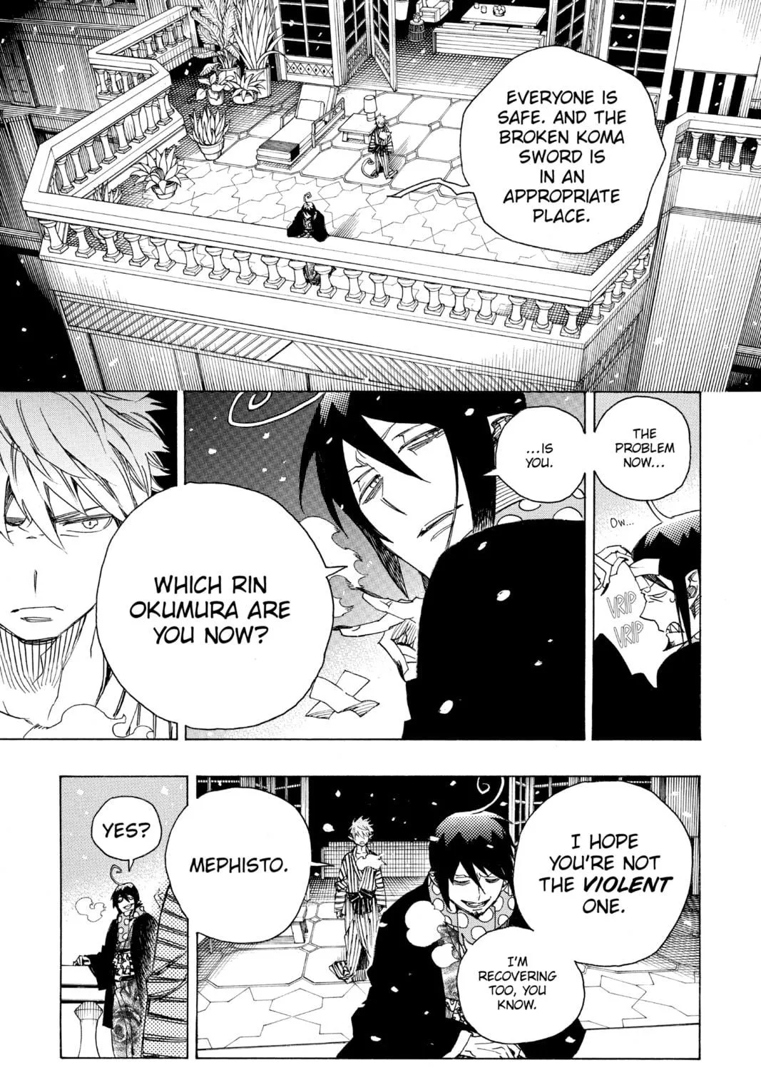 Read Blue Exorcist chapter 98 image 58 on Lezhin