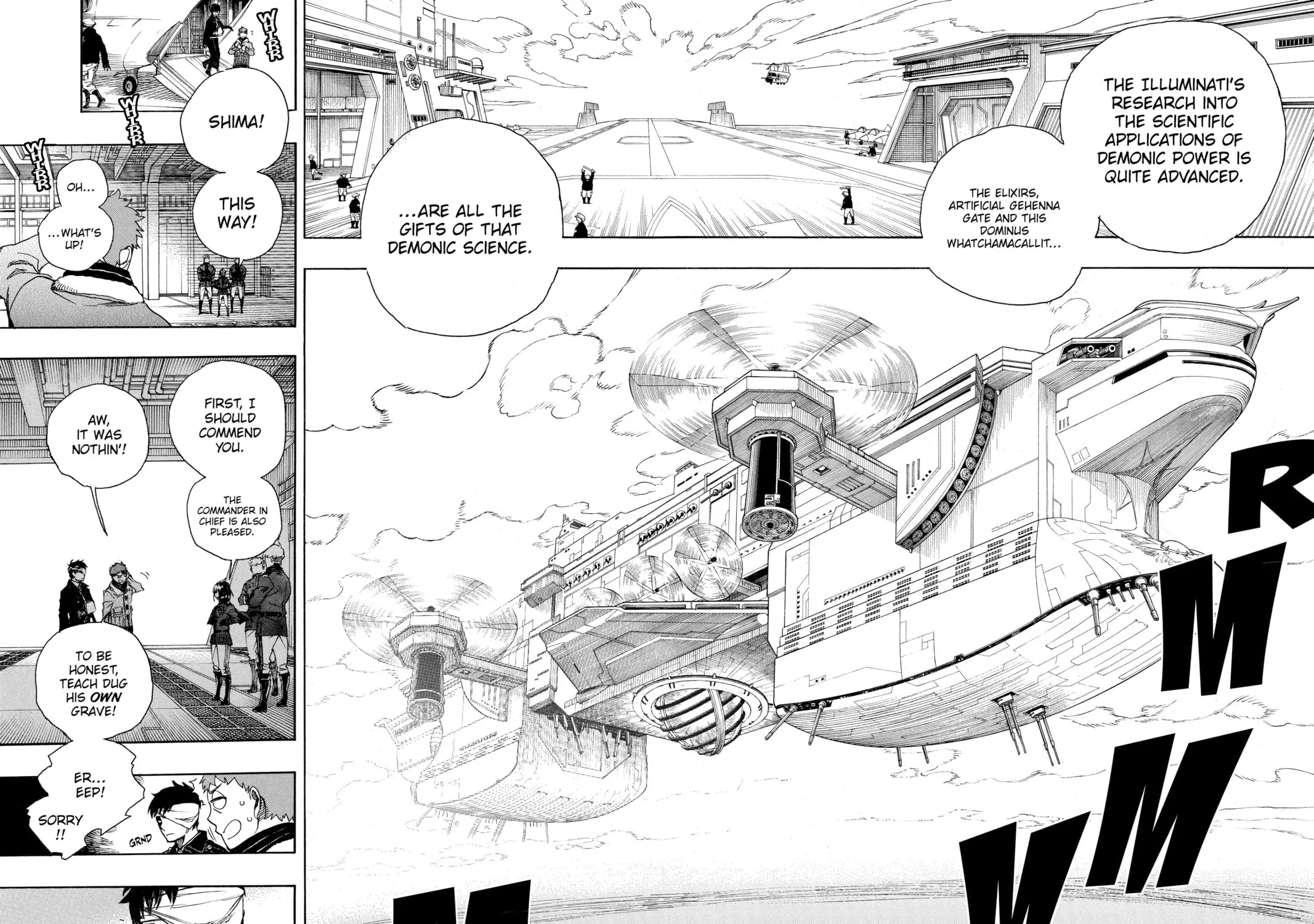 Read Blue Exorcist chapter 98 image 70 on Lezhin