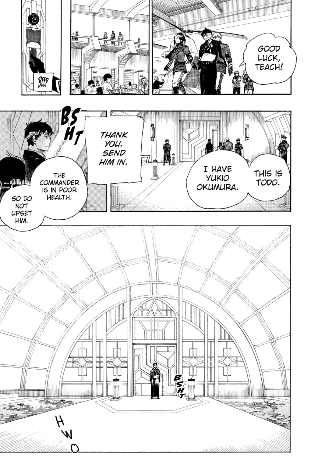 Read Blue Exorcist chapter 98 image 74 on Lezhin