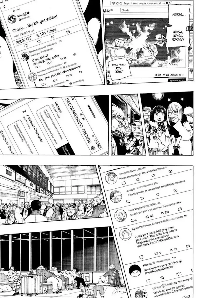 Read Blue Exorcist chapter 99.1 image 10 on Lezhin