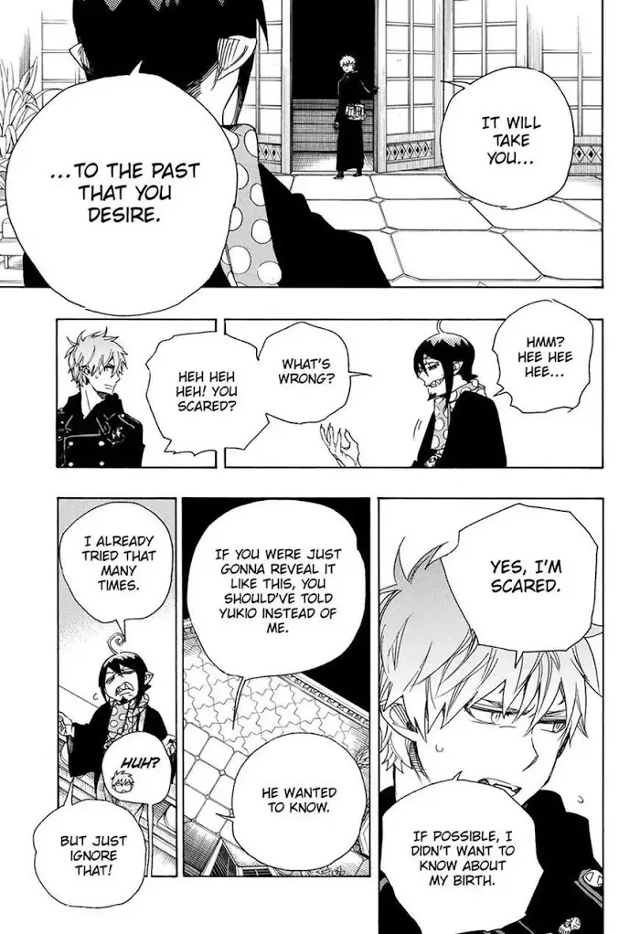 Read Blue Exorcist chapter 99.1 image 4 on Lezhin