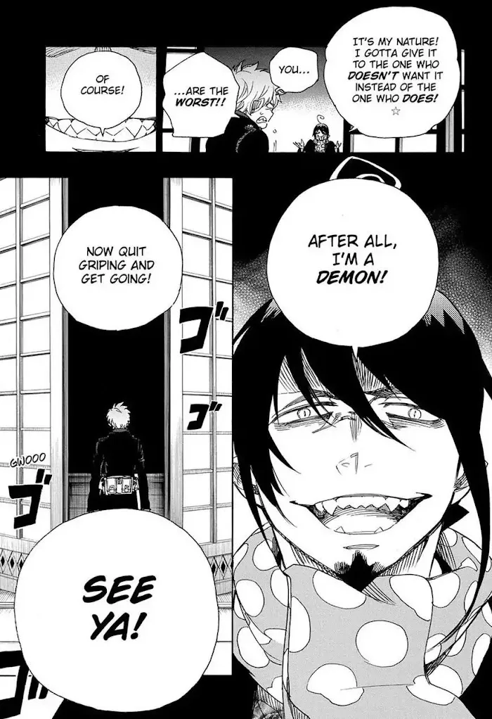 Read Blue Exorcist chapter 99.1 image 6 on Lezhin