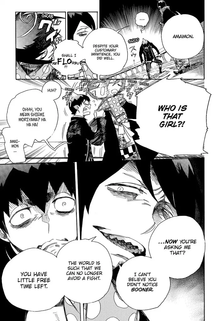 Read Blue Exorcist chapter 99.2 image 21 on Lezhin
